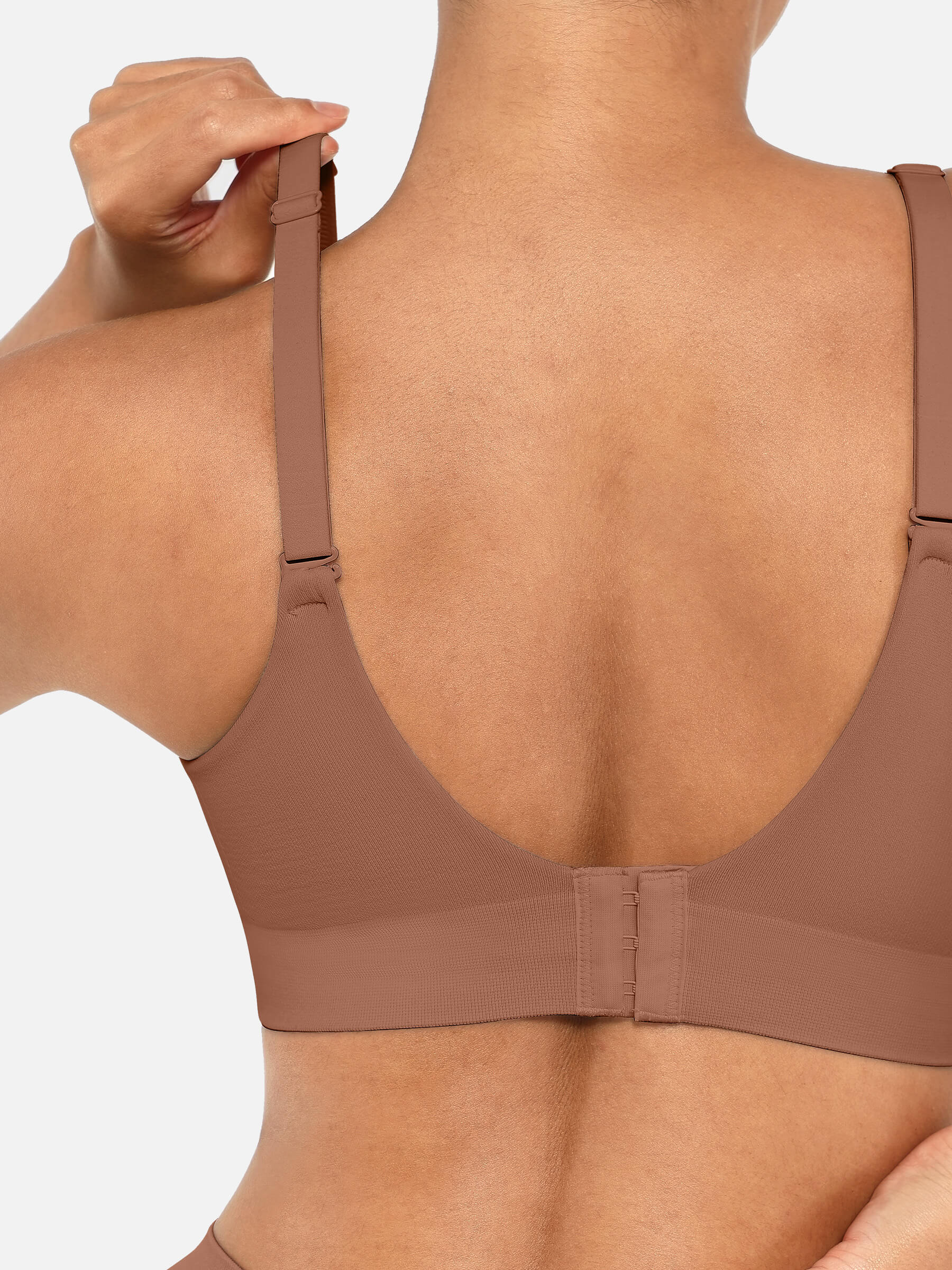 Feelingirl Wireless Push-Up Seamless Comfort Full Coverage Bra Bundle - Image 47