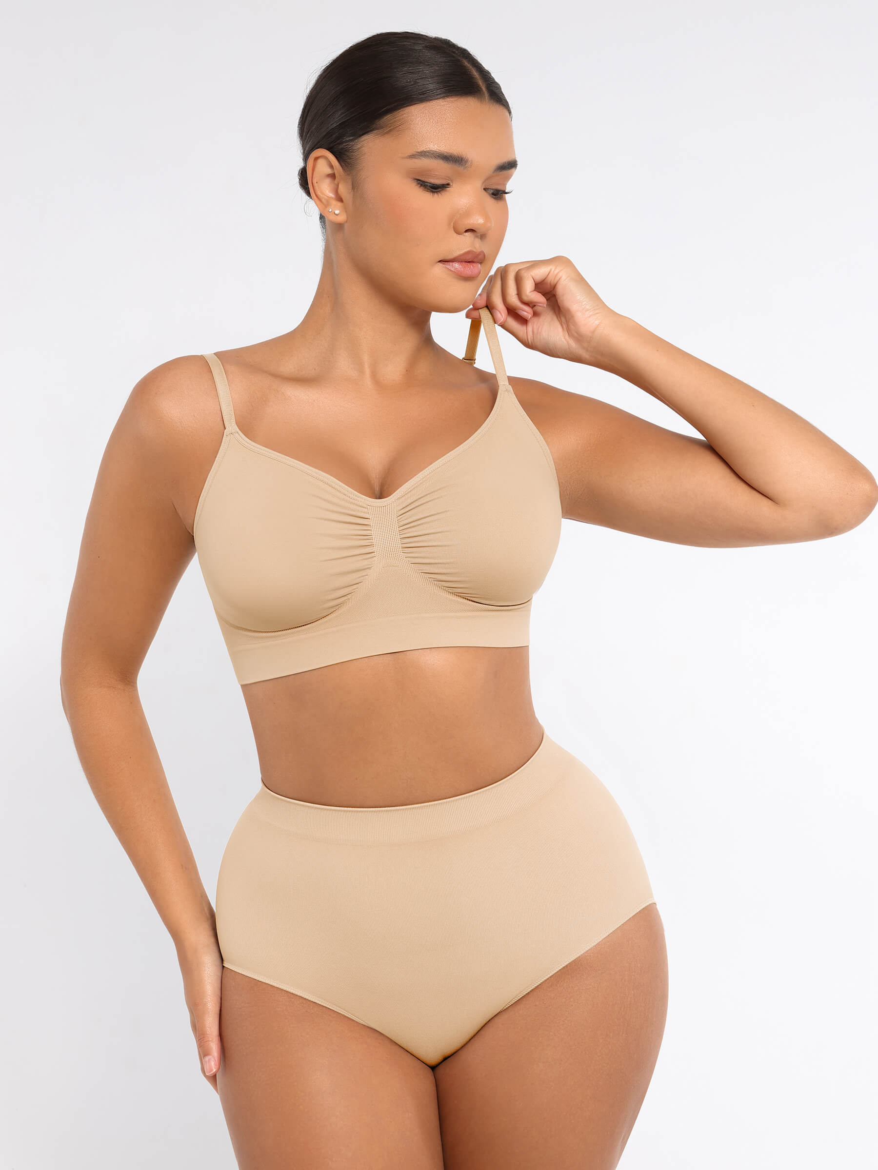 Feelingirl 3-Pack Seamless Smooth Wireless Bra Bundle - Image 14