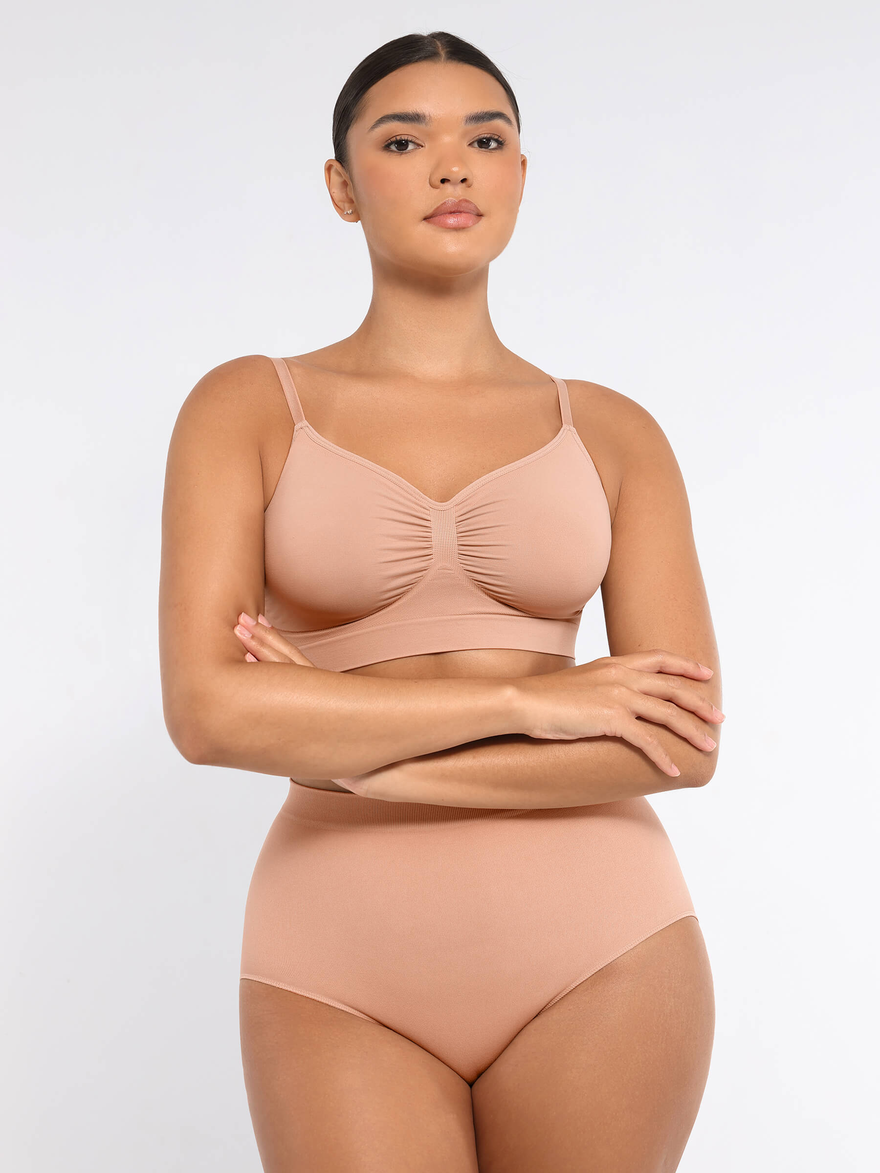 Feelingirl 3-Pack Seamless Smooth Wireless Bra Bundle - Image 34