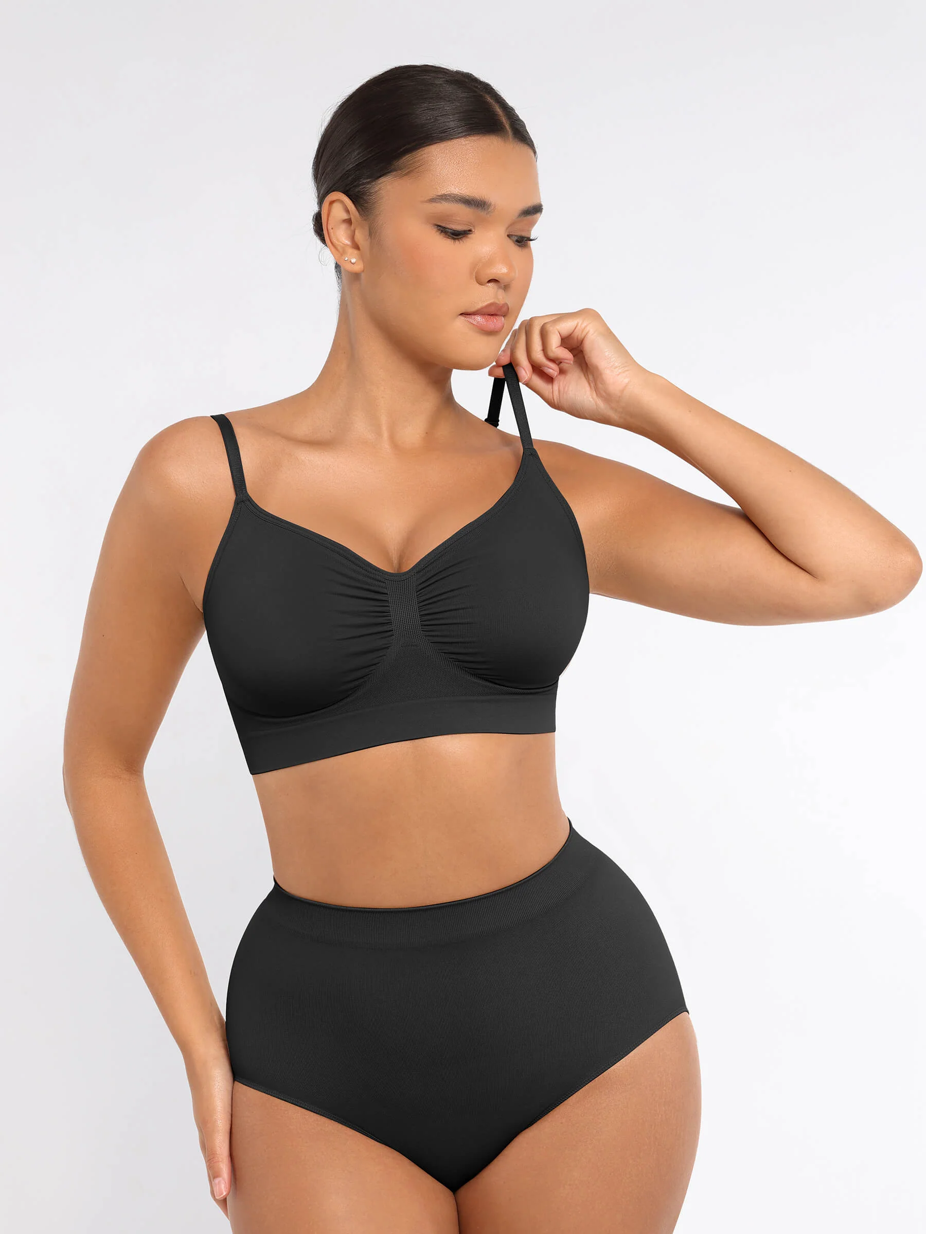 Feelingirl 3-Pack Seamless Smooth Wireless Bra Bundle - Image 4