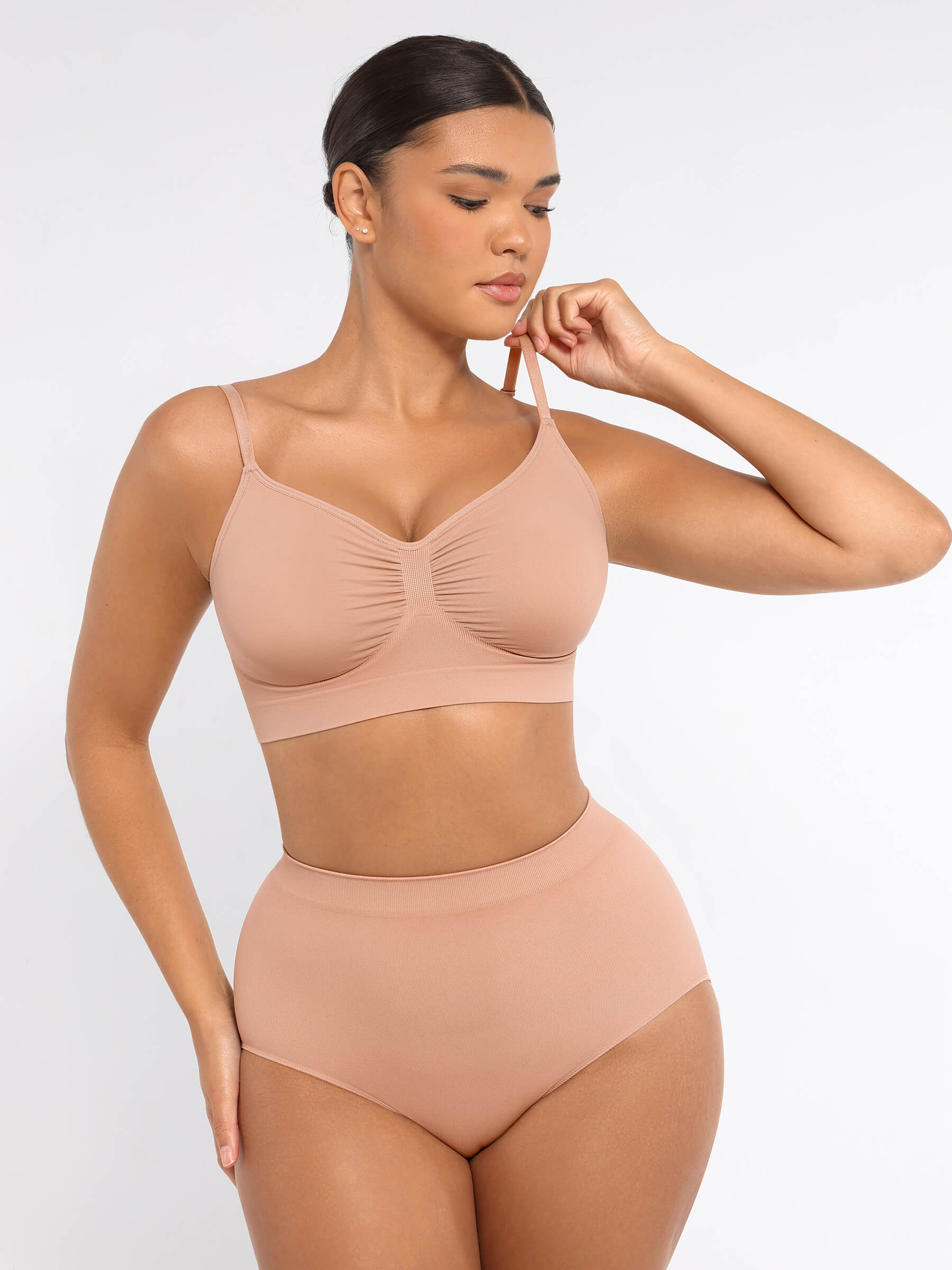 Feelingirl 3-Pack Seamless Smooth Wireless Bra Bundle - Image 61