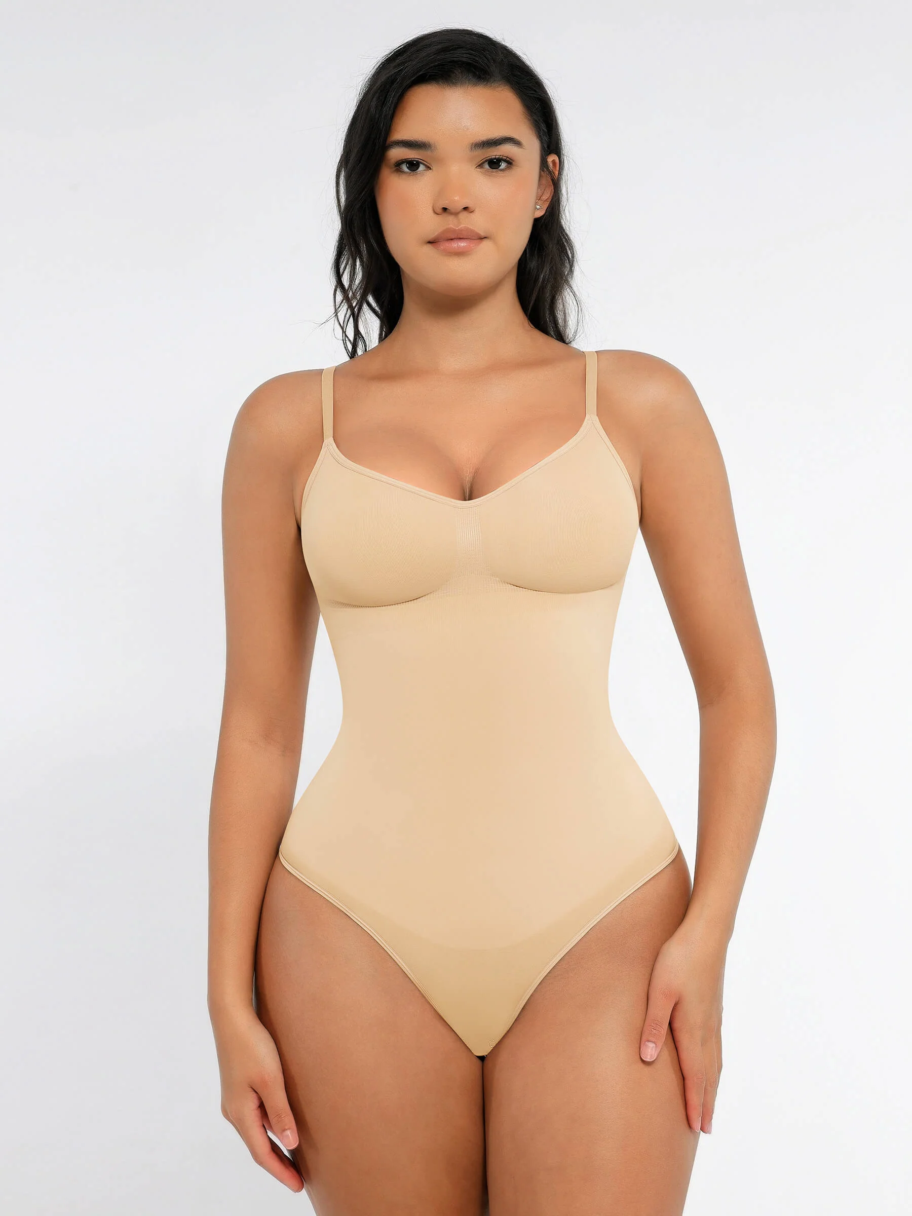 Feelingirl 3-Pack Tummy Control Seamless Bodysuit Bundle - Image 51