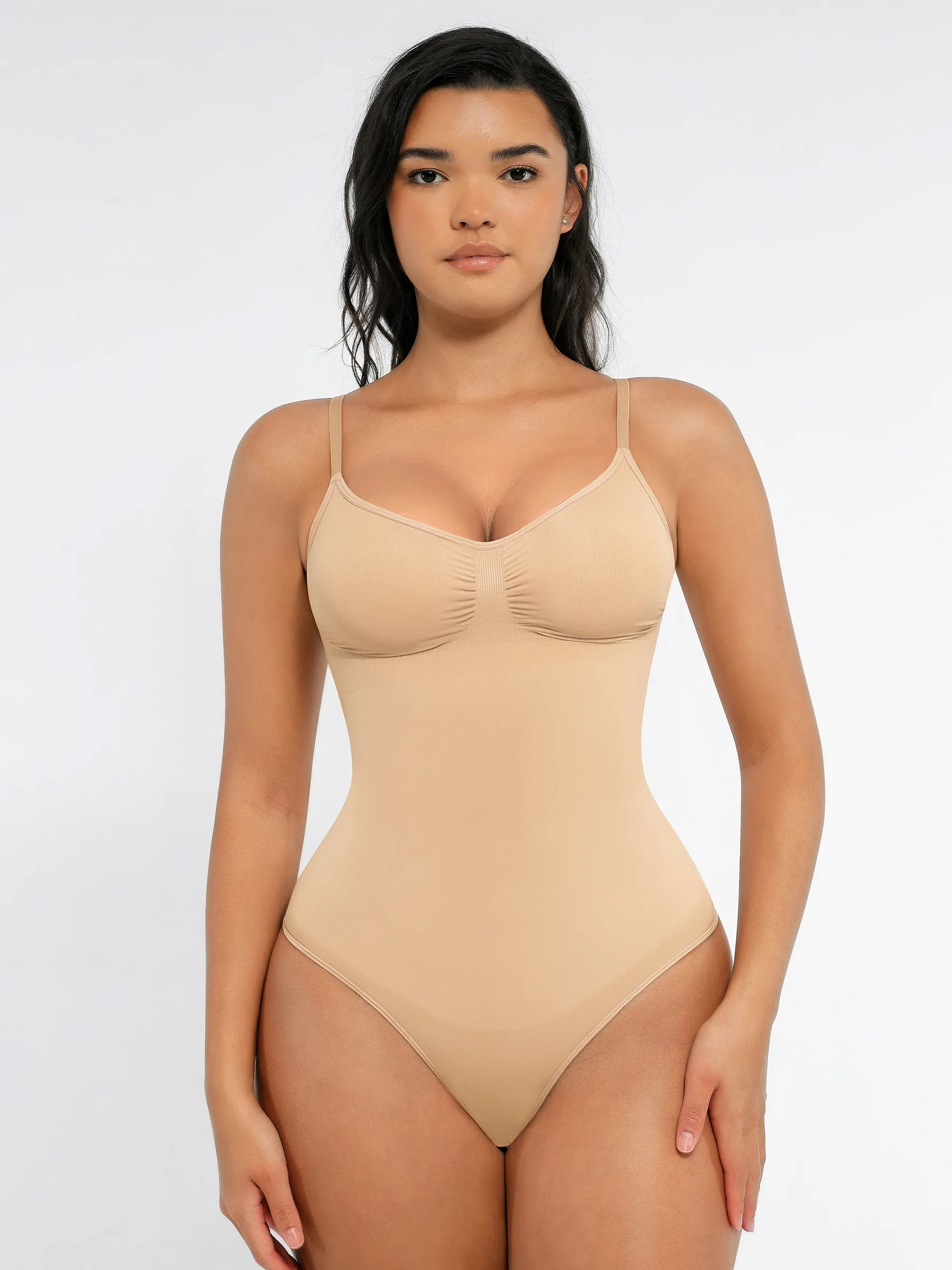 Feelingirl 3-Pack Tummy Control Seamless Bodysuit Bundle - Image 74