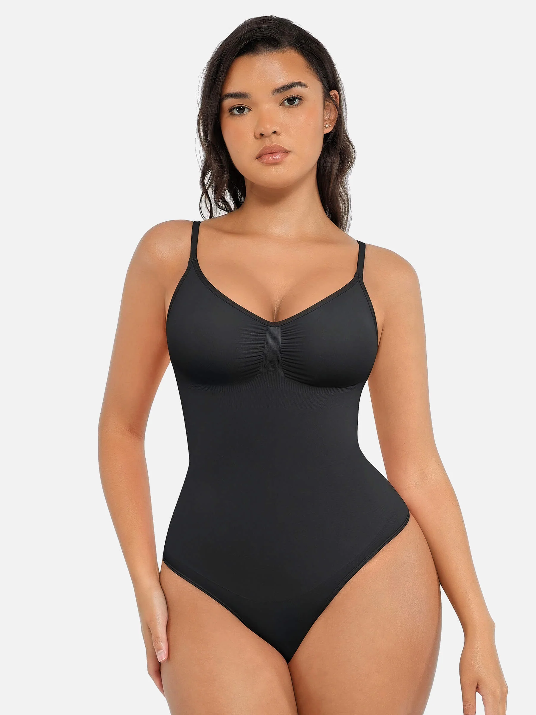 Feelingirl 3-Pack Tummy Control Seamless Bodysuit Bundle - Image 77
