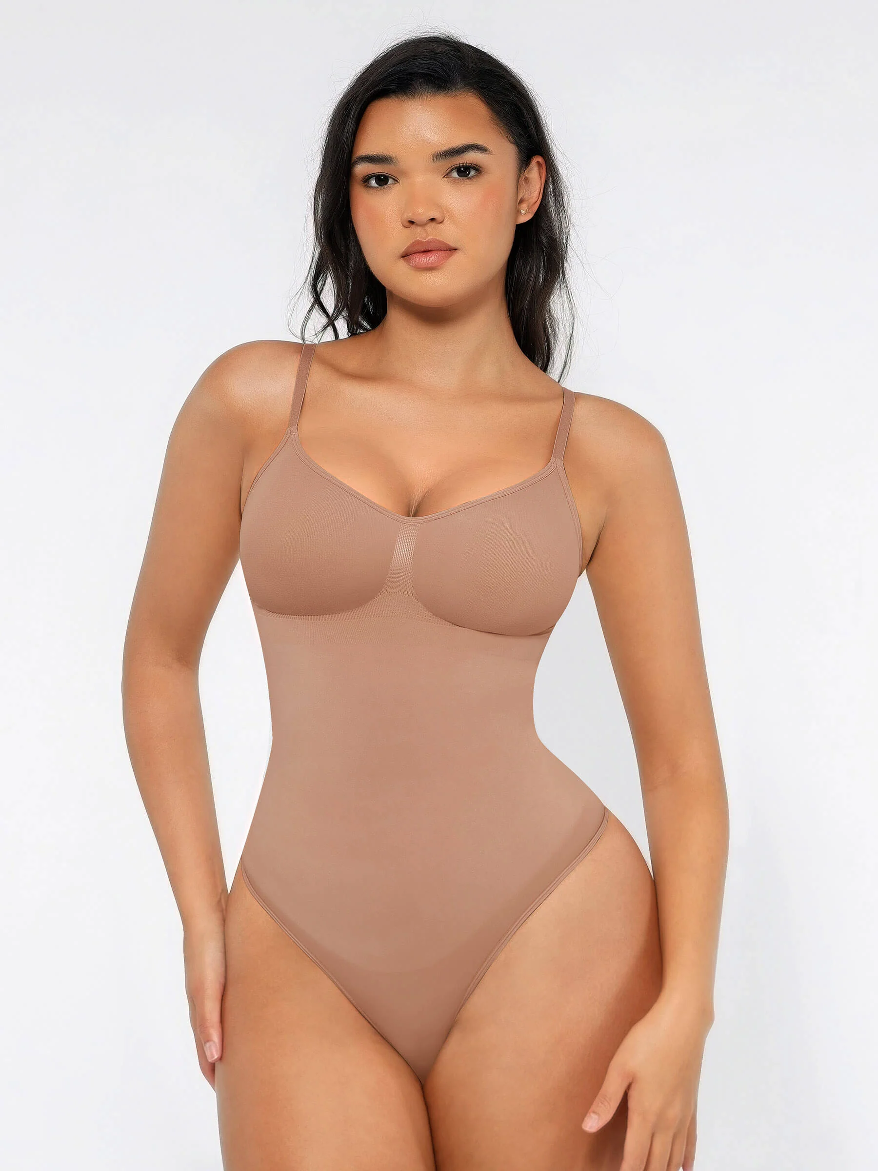 Feelingirl 3-Pack Tummy Control Seamless Bodysuit Bundle - Image 79