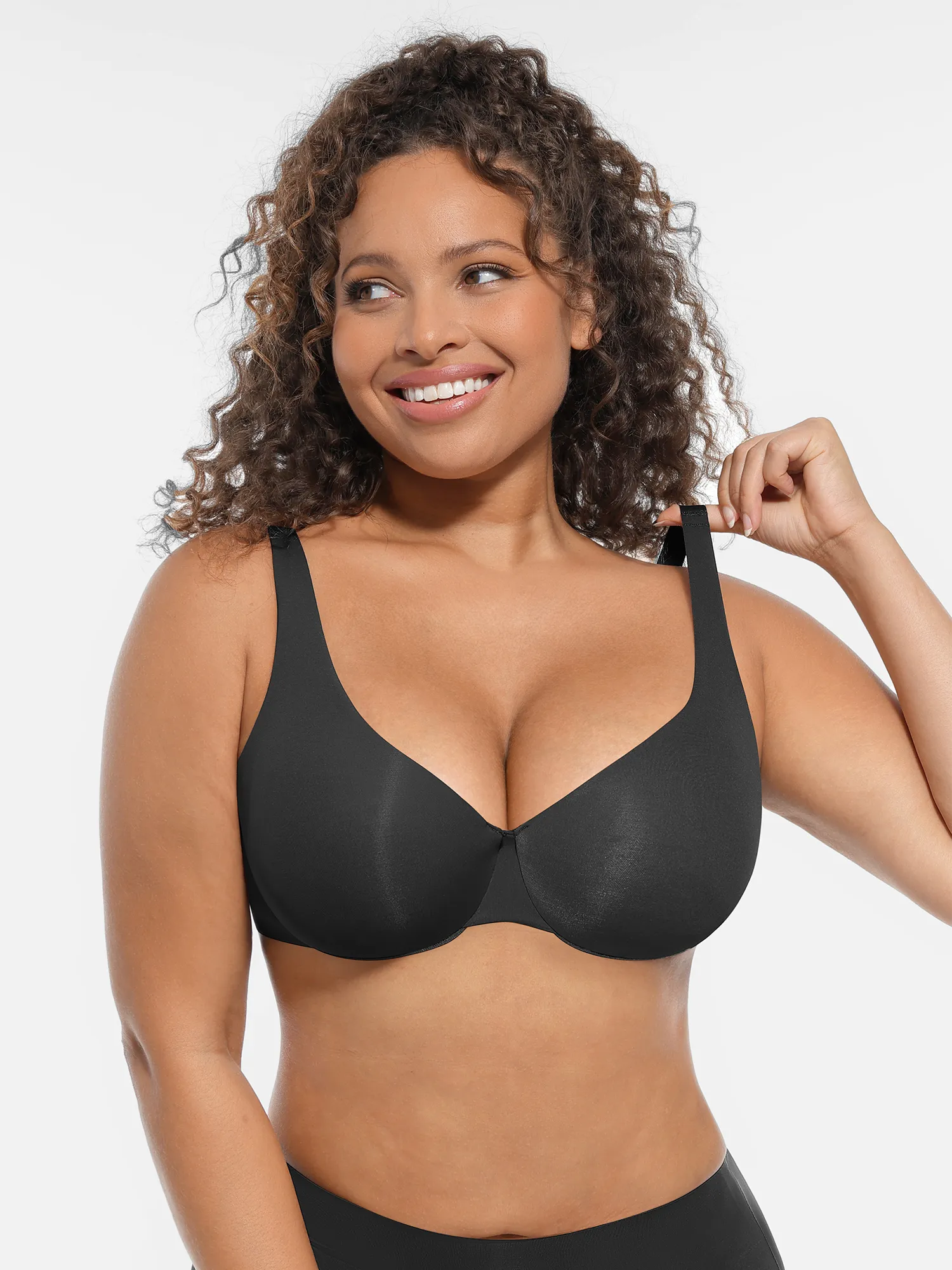 Feelingirl Adjustable Deep V-Neck Underwire Bra - Image 19