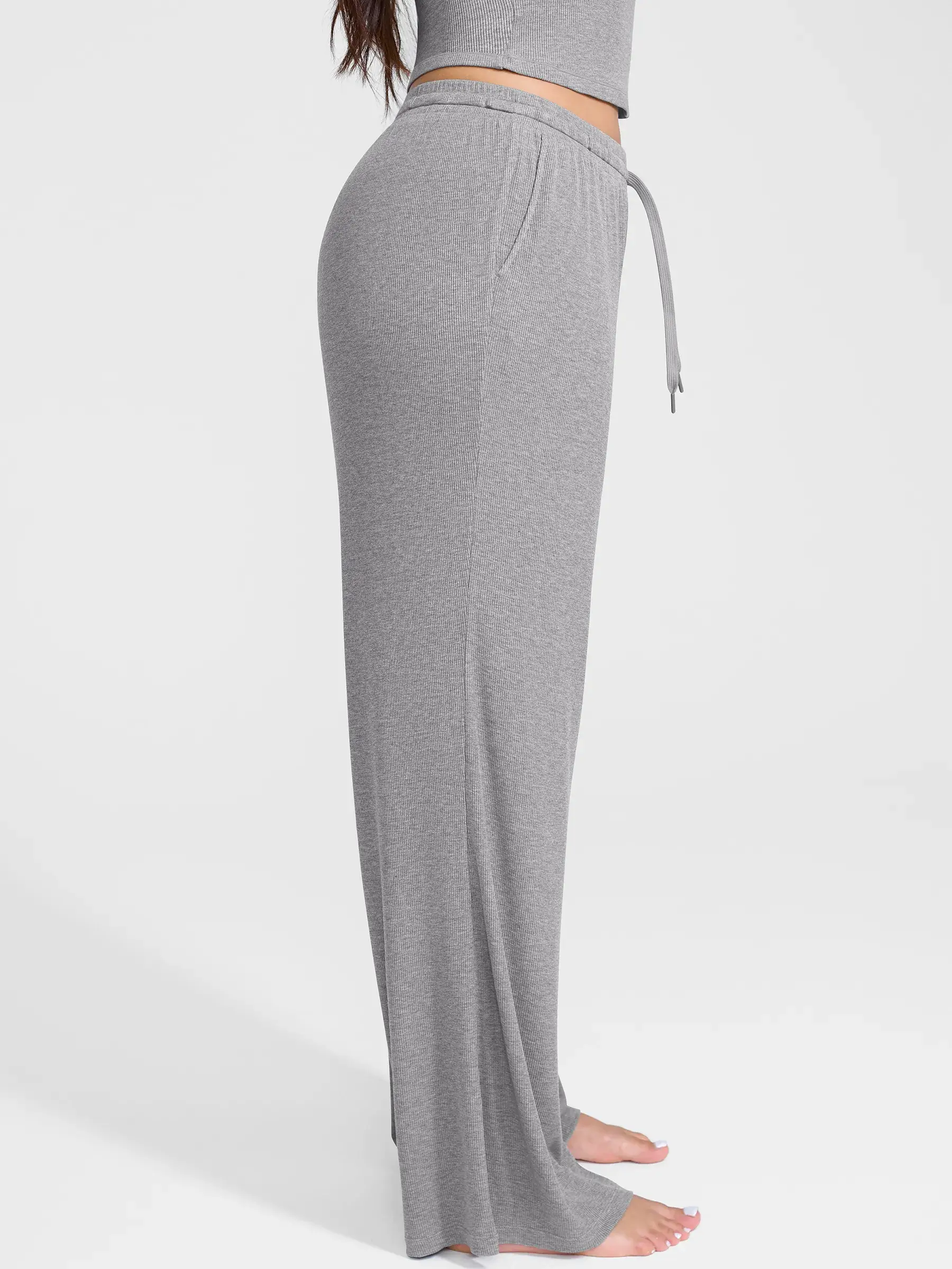 Feelingirl Breathable Ribbed Loungewear Pants - Image 13