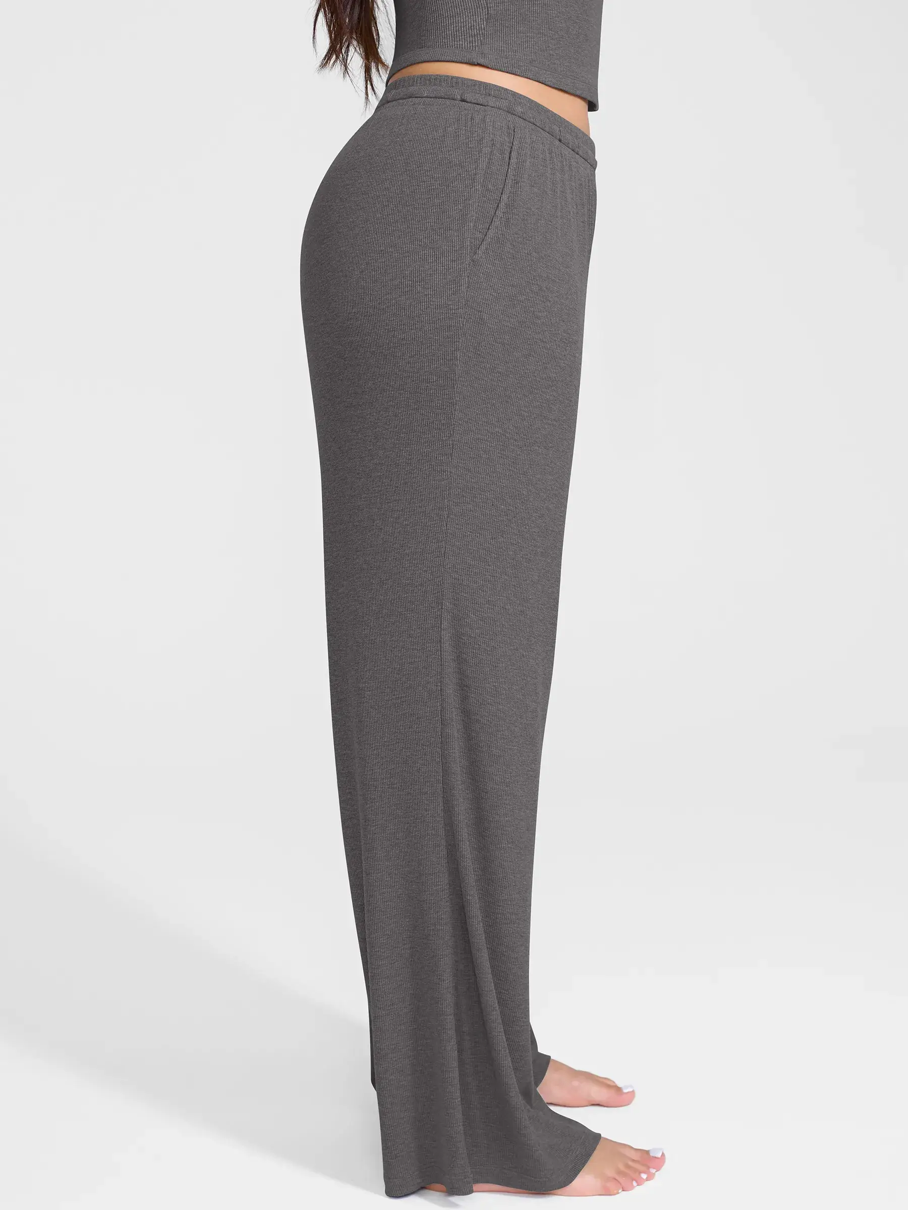 Feelingirl Breathable Ribbed Loungewear Pants - Image 22