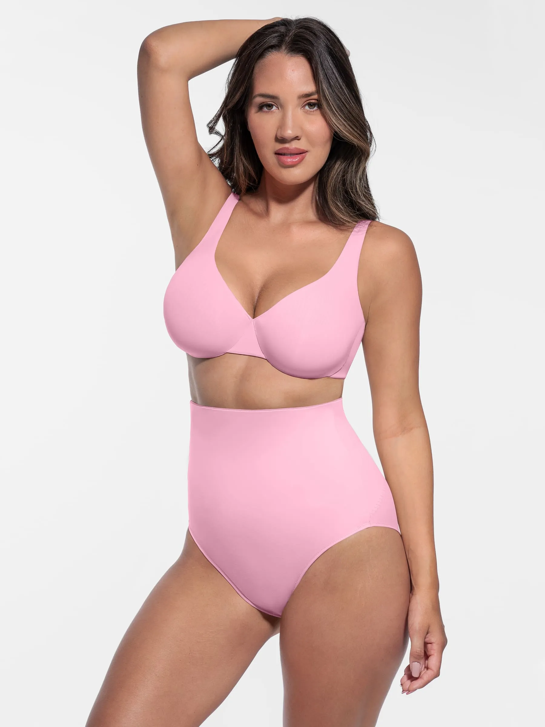 Feelingirl Built-in Elastic Mid-Waist Shaping Panties - Image 15