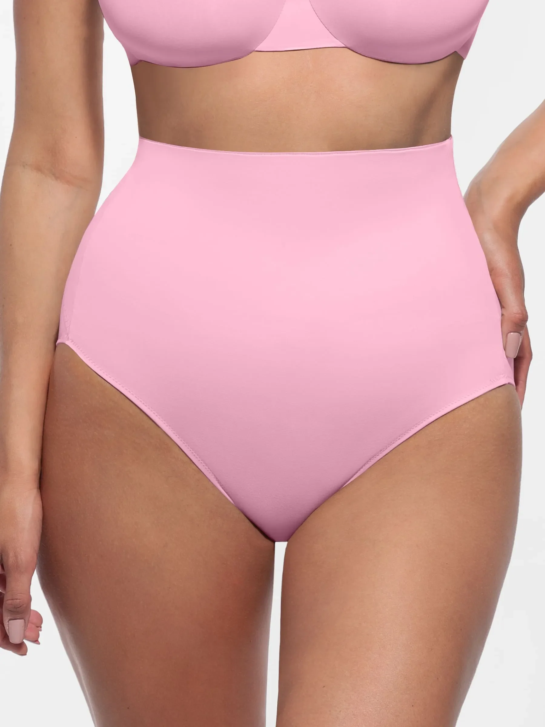 Feelingirl Built-in Elastic Mid-Waist Shaping Panties - Image 8