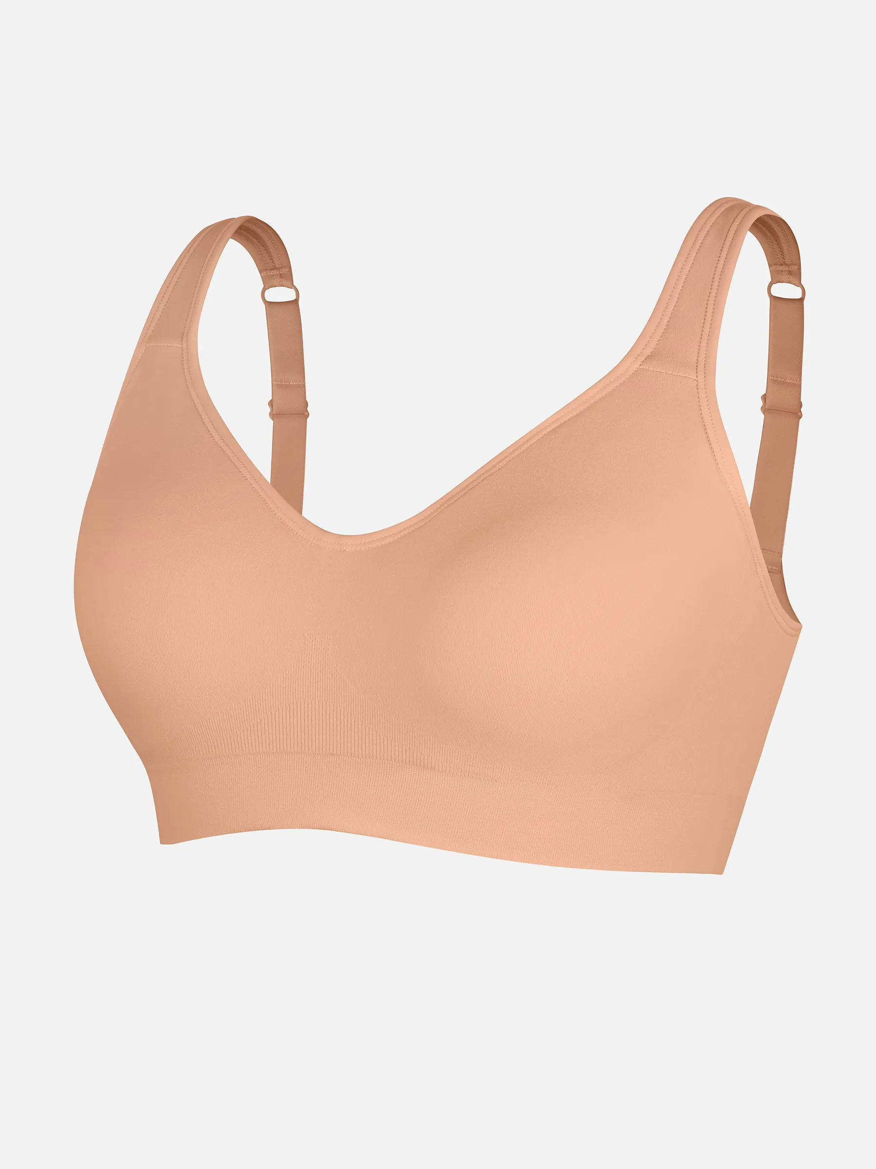 Feelingirl Built-in Soft Cups Full Coverage Wireless Bra - Image 53