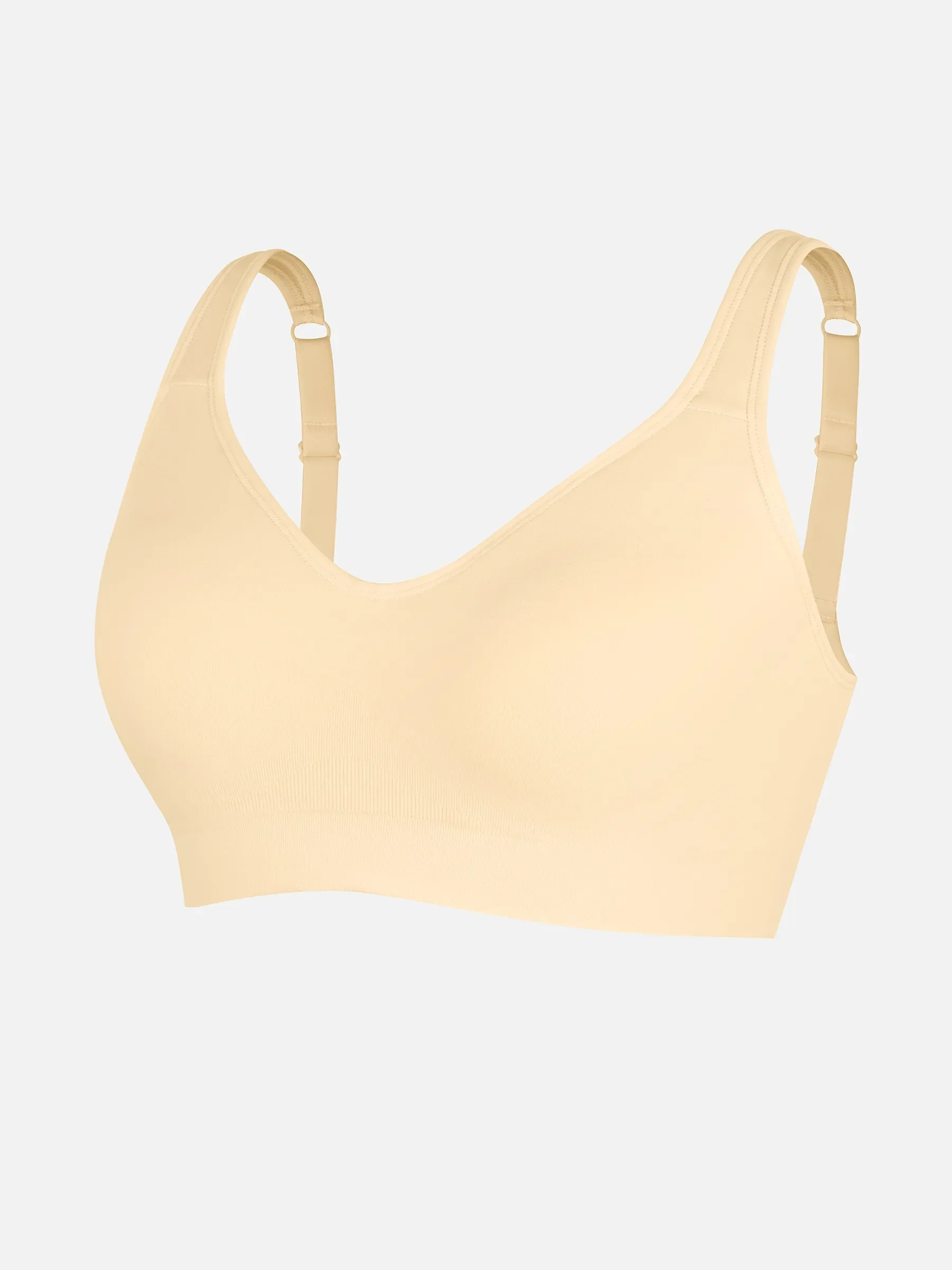 Feelingirl Built-in Soft Cups Full Coverage Wireless Bra - Image 8