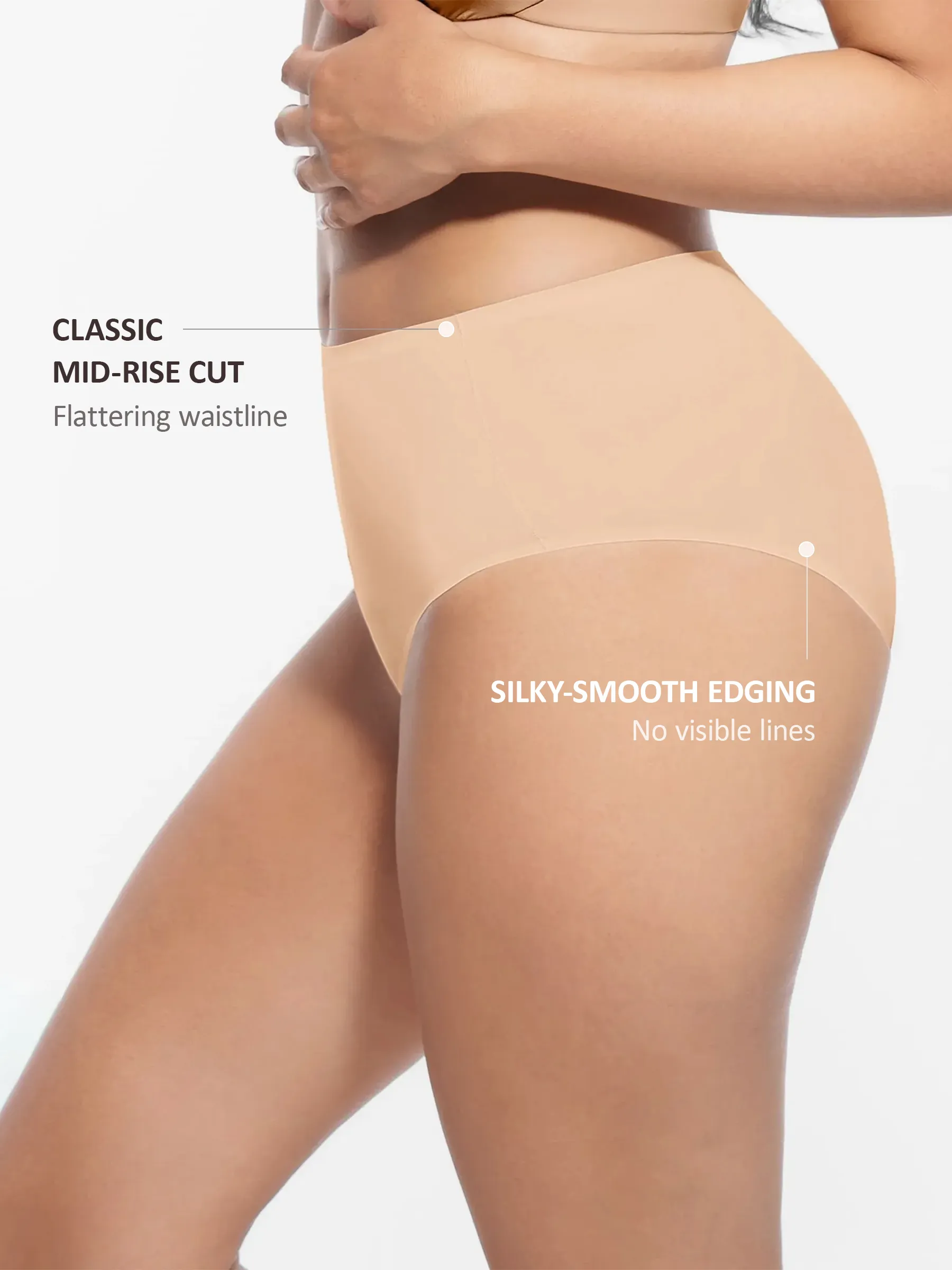 Feelingirl Cloud-Like Mid-Waist Brief Panties - Image 8