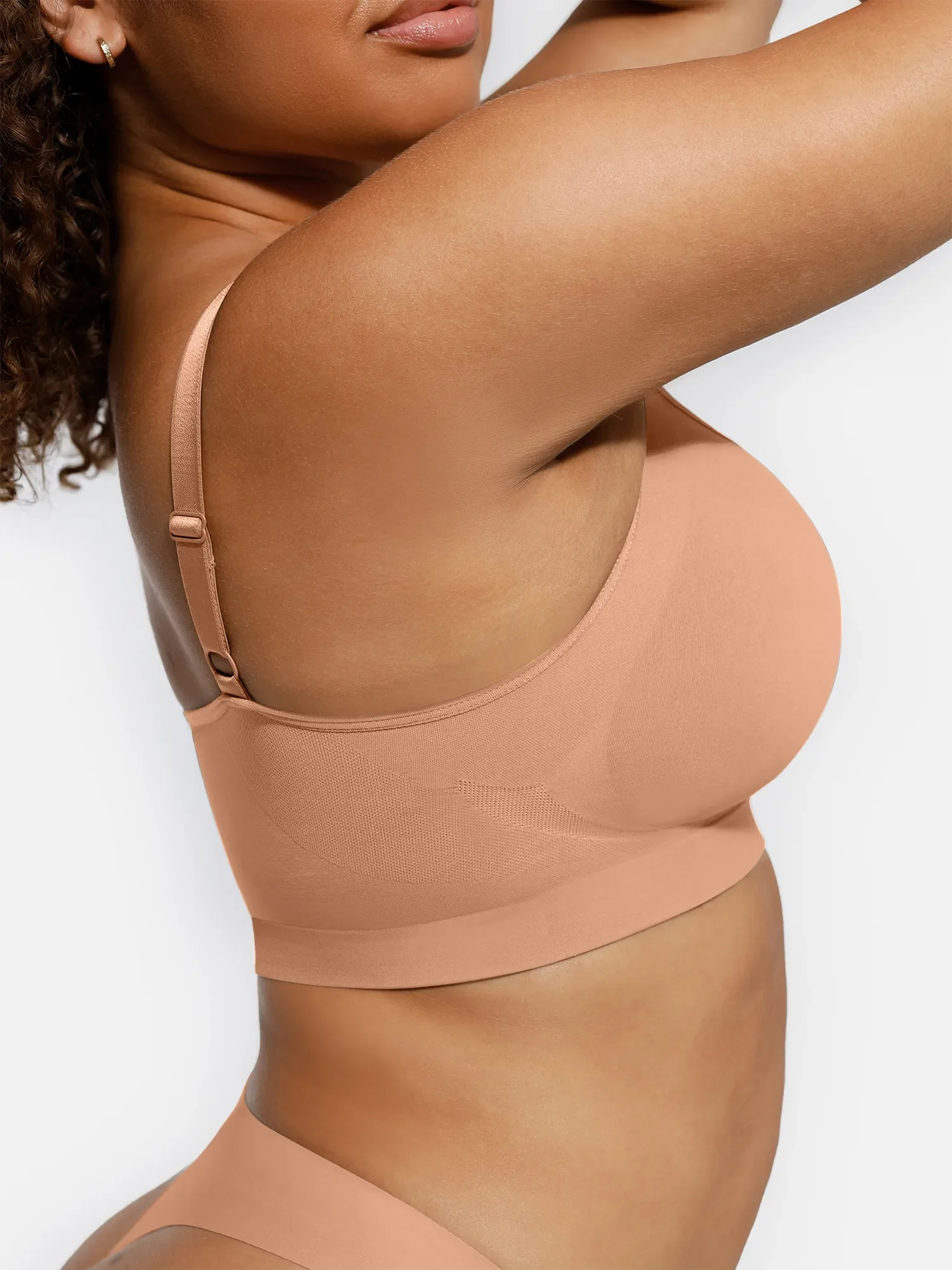 Feelingirl Everyday Wireless Bra Unlined Soft Bra - Image 18