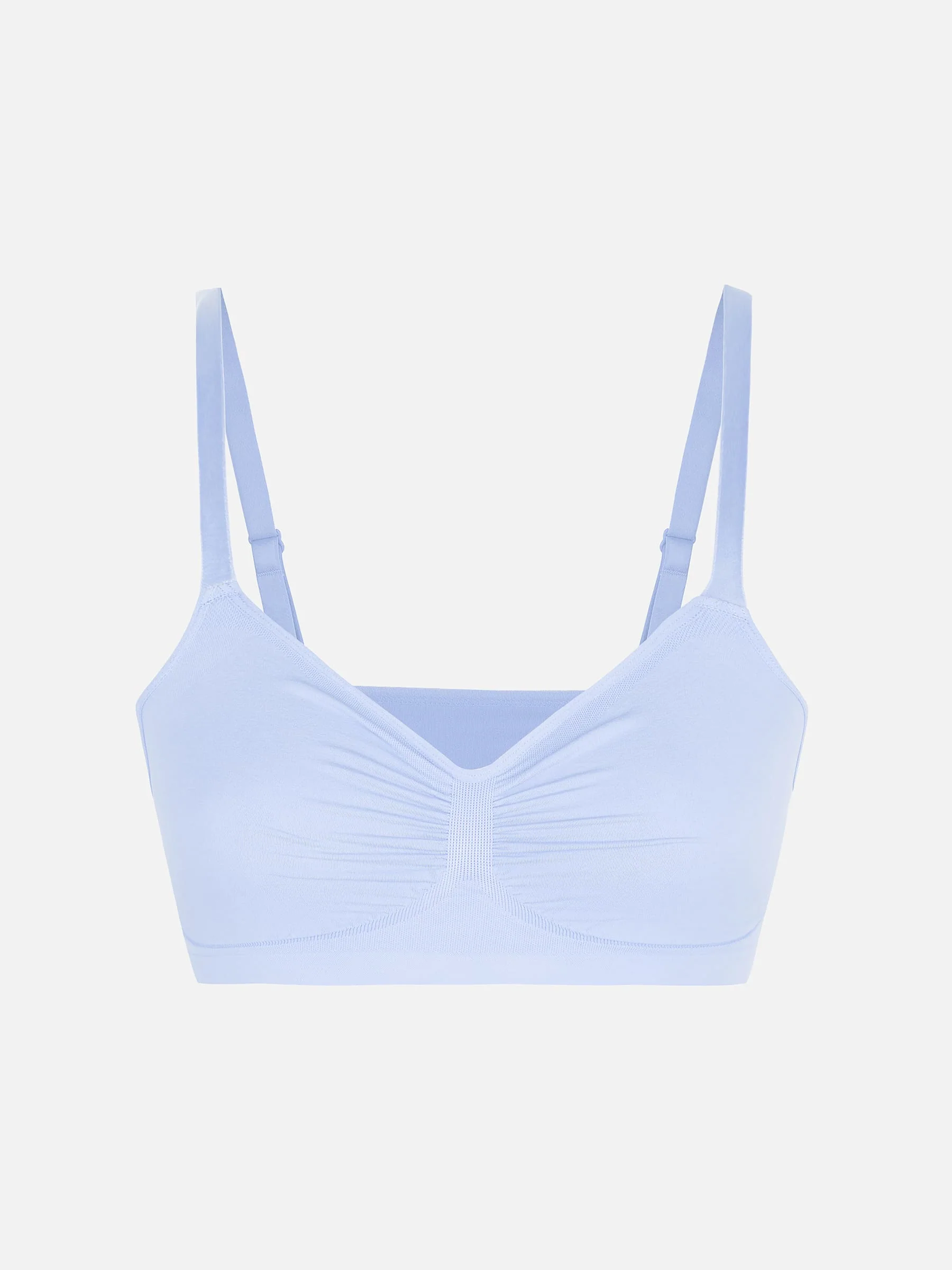 Feelingirl Everyday Wireless Bra Unlined Soft Bra - Image 46