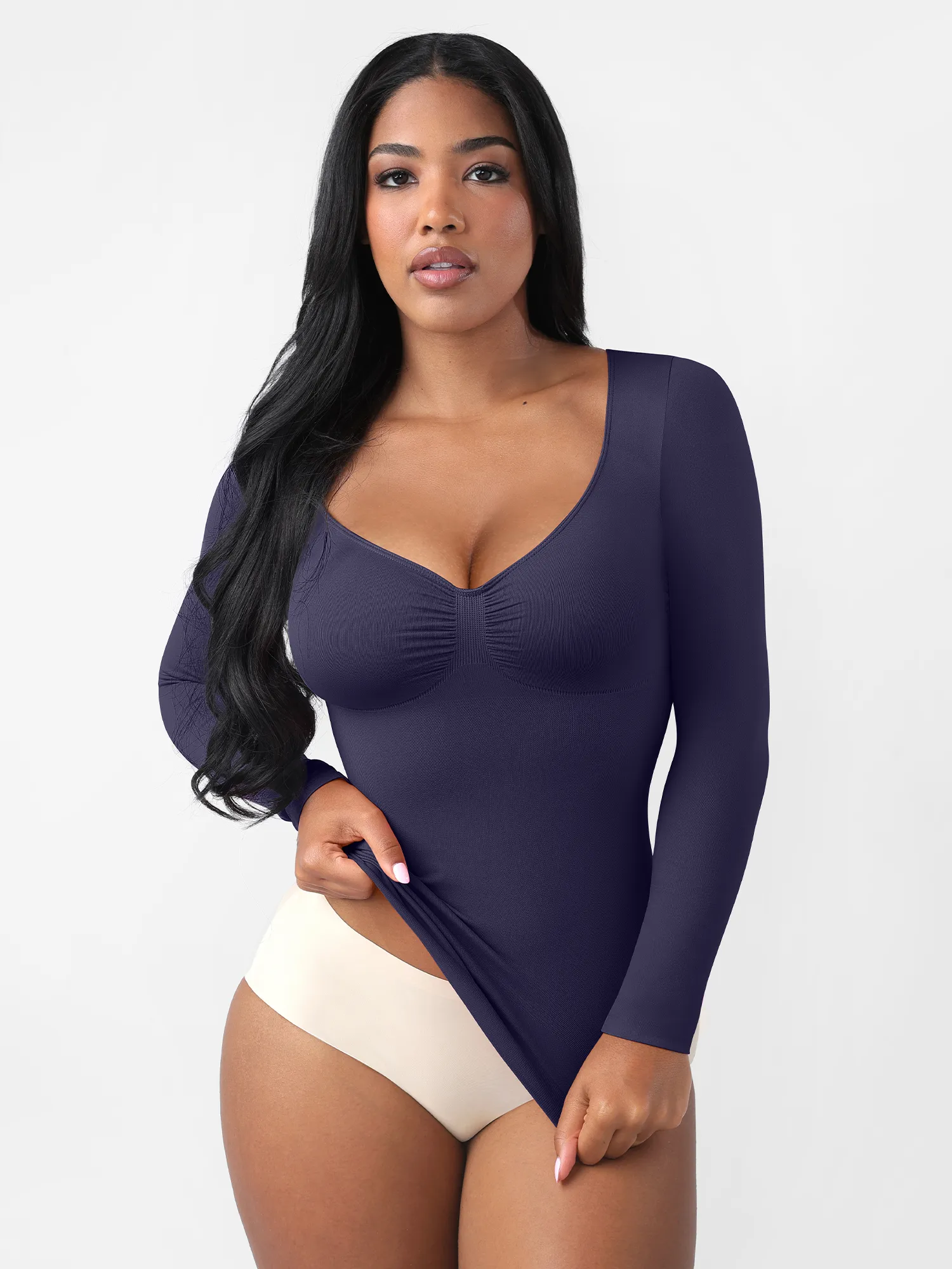 Feelingirl Everyday Seamless Long Sleeve Shaper - Image 21