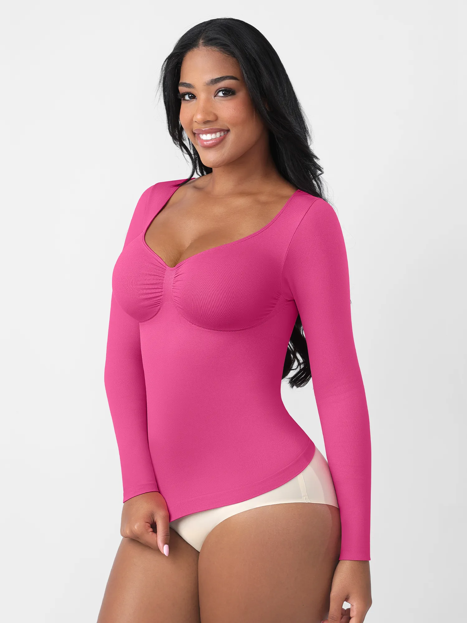 Feelingirl Everyday Seamless Long Sleeve Shaper - Image 28