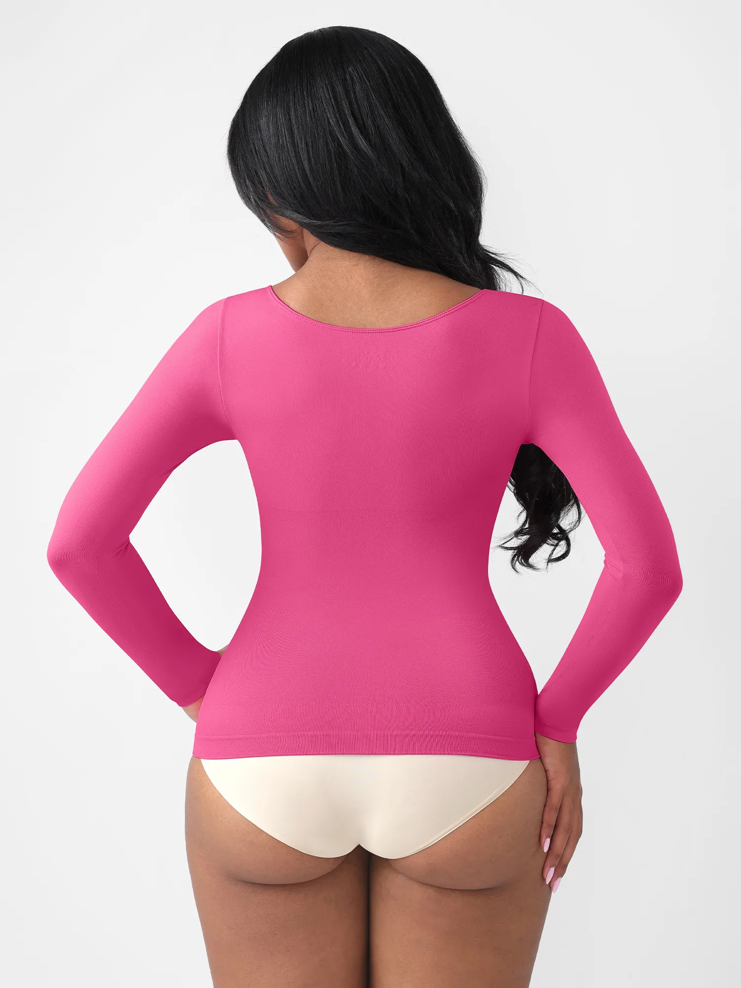 Feelingirl Everyday Seamless Long Sleeve Shaper - Image 31