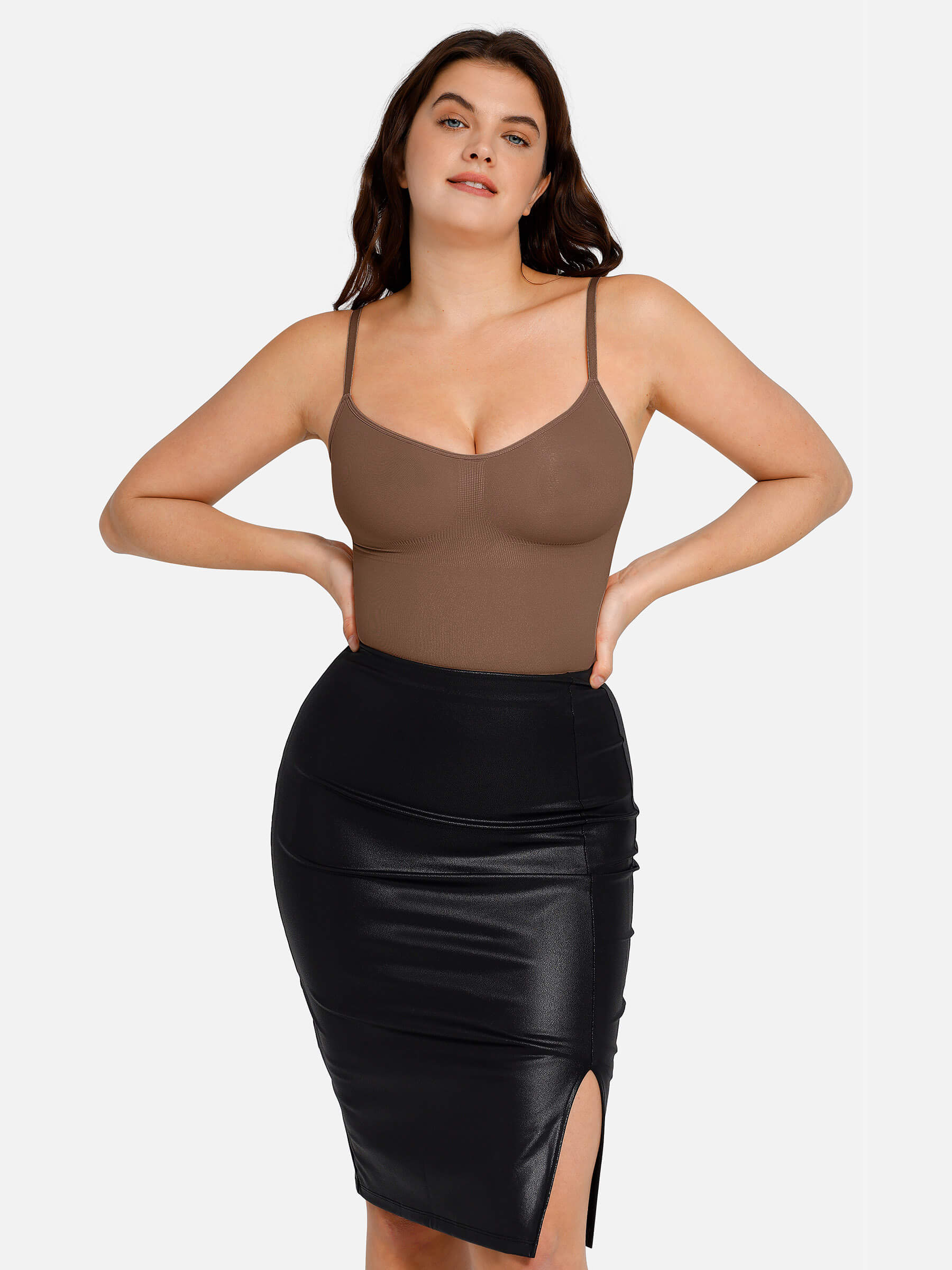 Feelingirl Everyday Wear Seamless Bodysuit - Image 47
