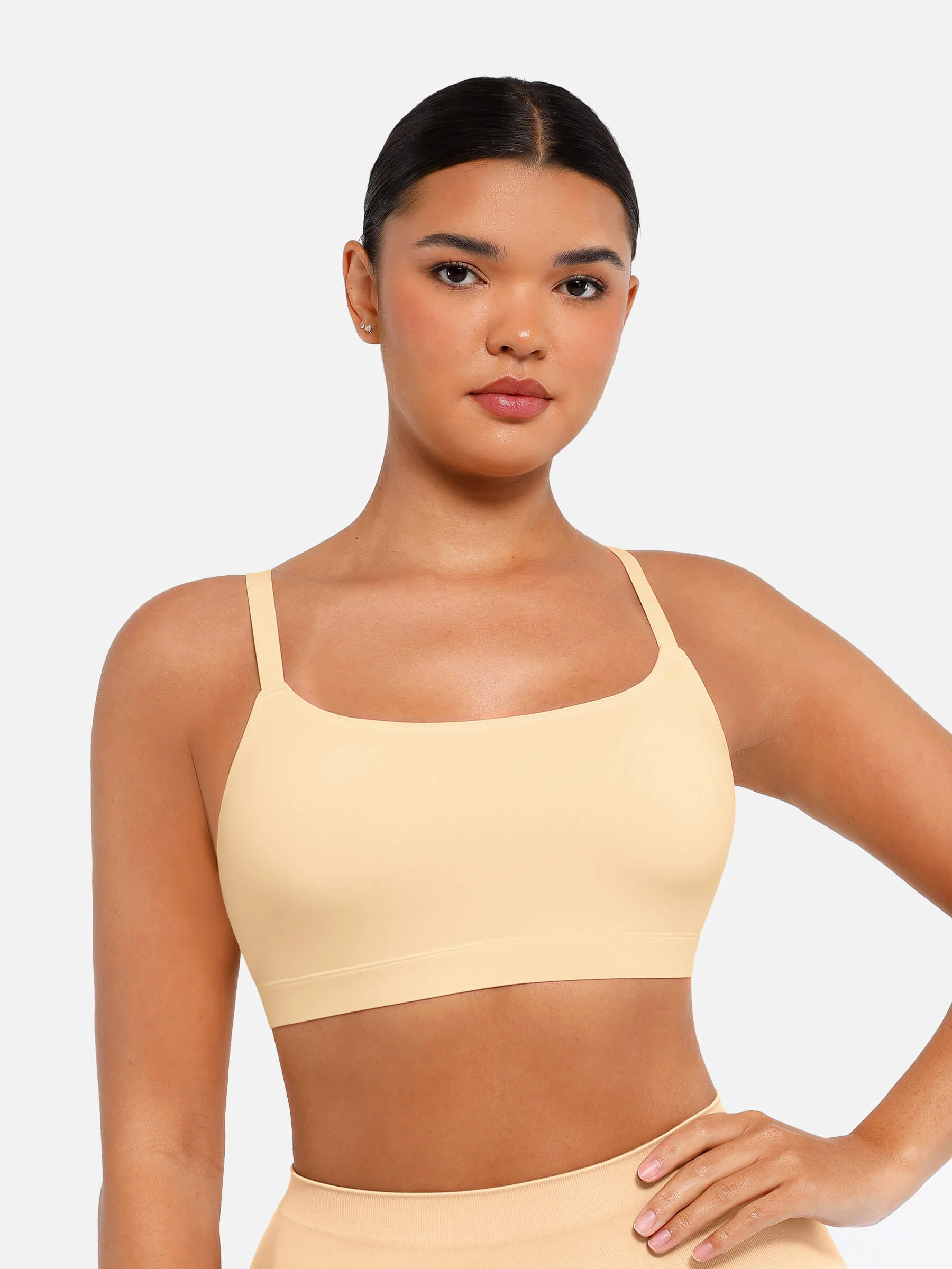 Feelingirl Everyday Wireless Invisible Square Neck Bra - Image 20
