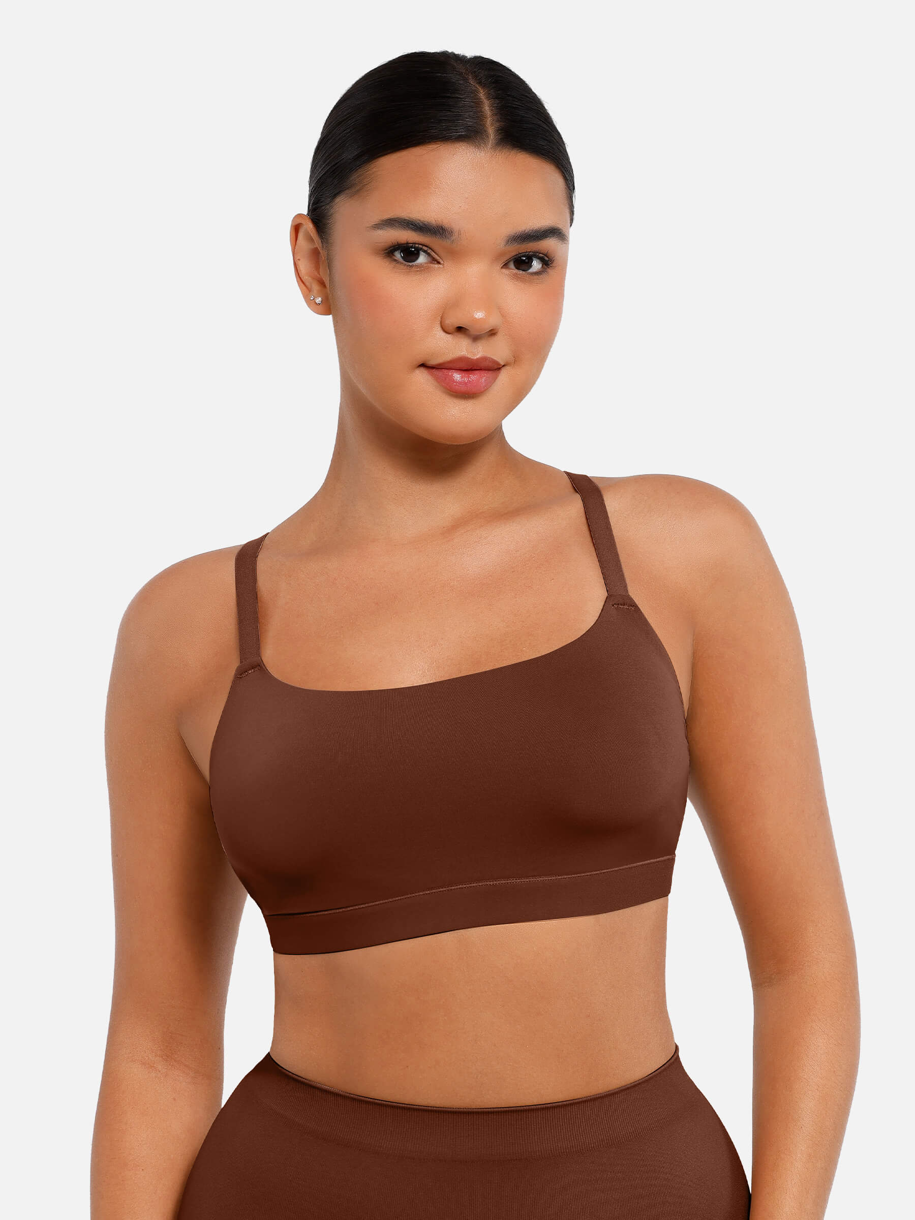 Feelingirl Everyday Wireless Invisible Square Neck Bra - Image 36