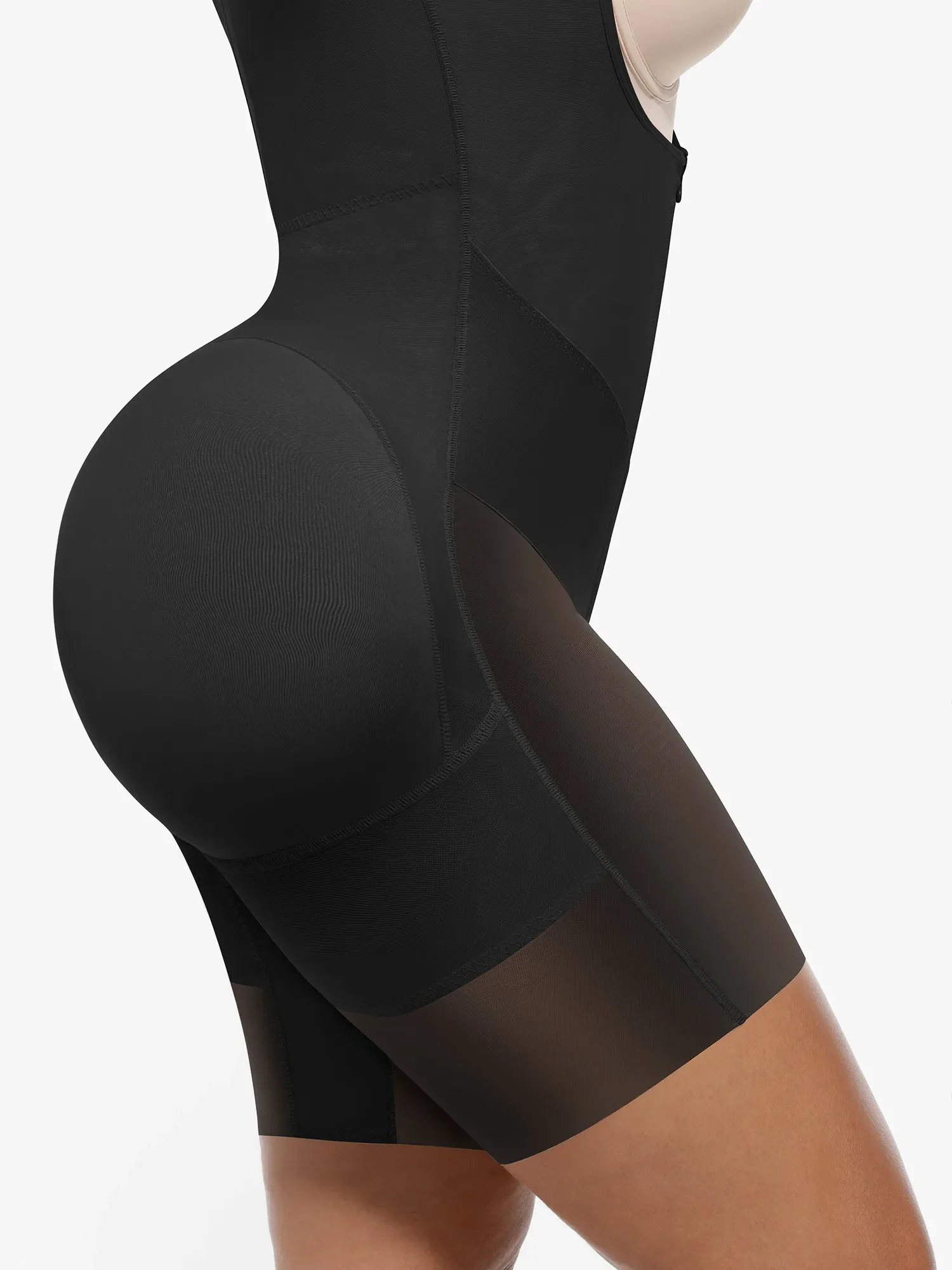 Feelingirl U-Shaped Shaping Lift Bodysuit & Unlined Soft Bra Bundle - Image 6