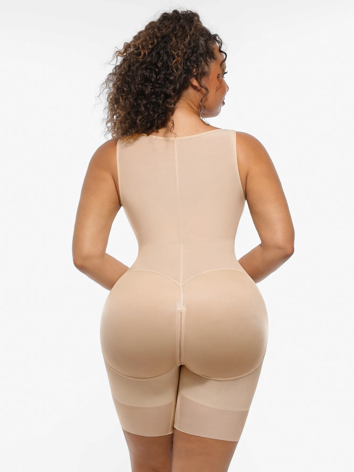 Feelingirl U-Shaped Shaping Lift Bodysuit & Unlined Soft Bra Bundle - Image 16