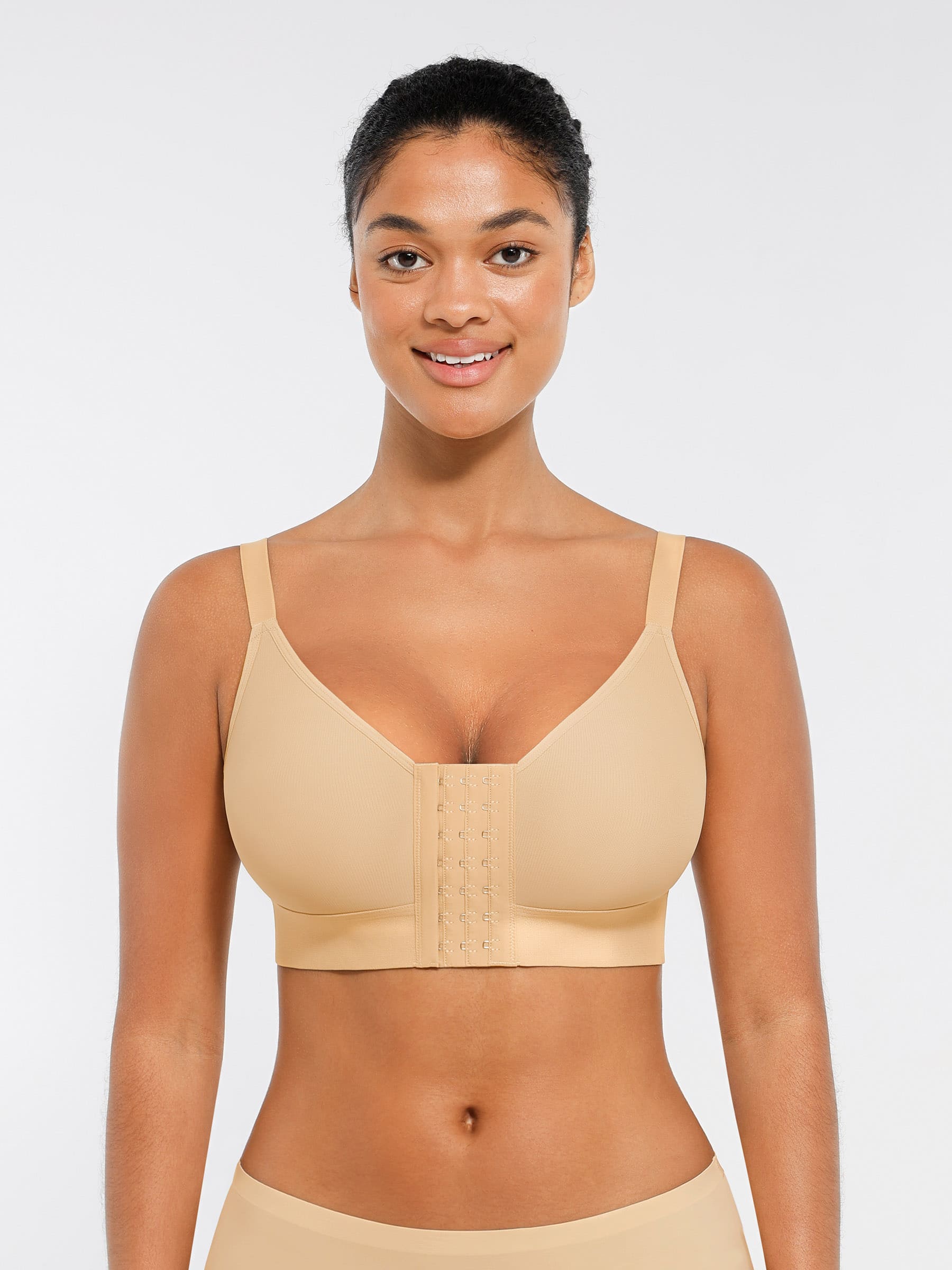 Feelingirl Full Coverage Front Closure Post-Operation Bra - Image 28