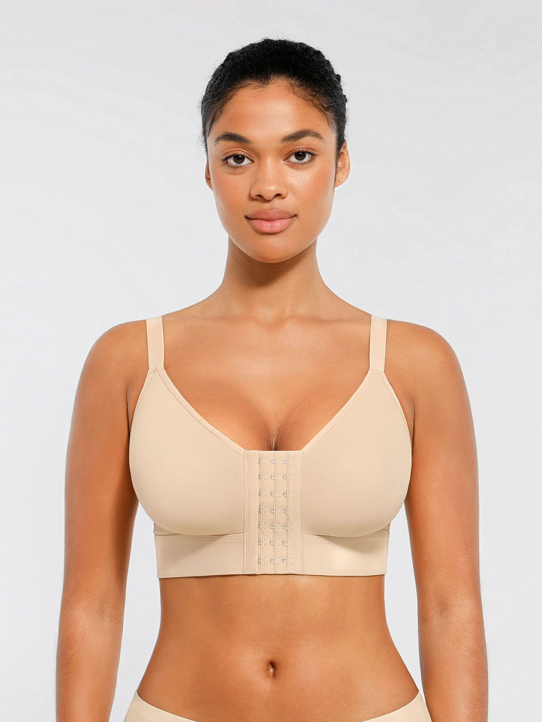 Feelingirl Full Coverage Front Closure Post-Operation Bra - Image 8
