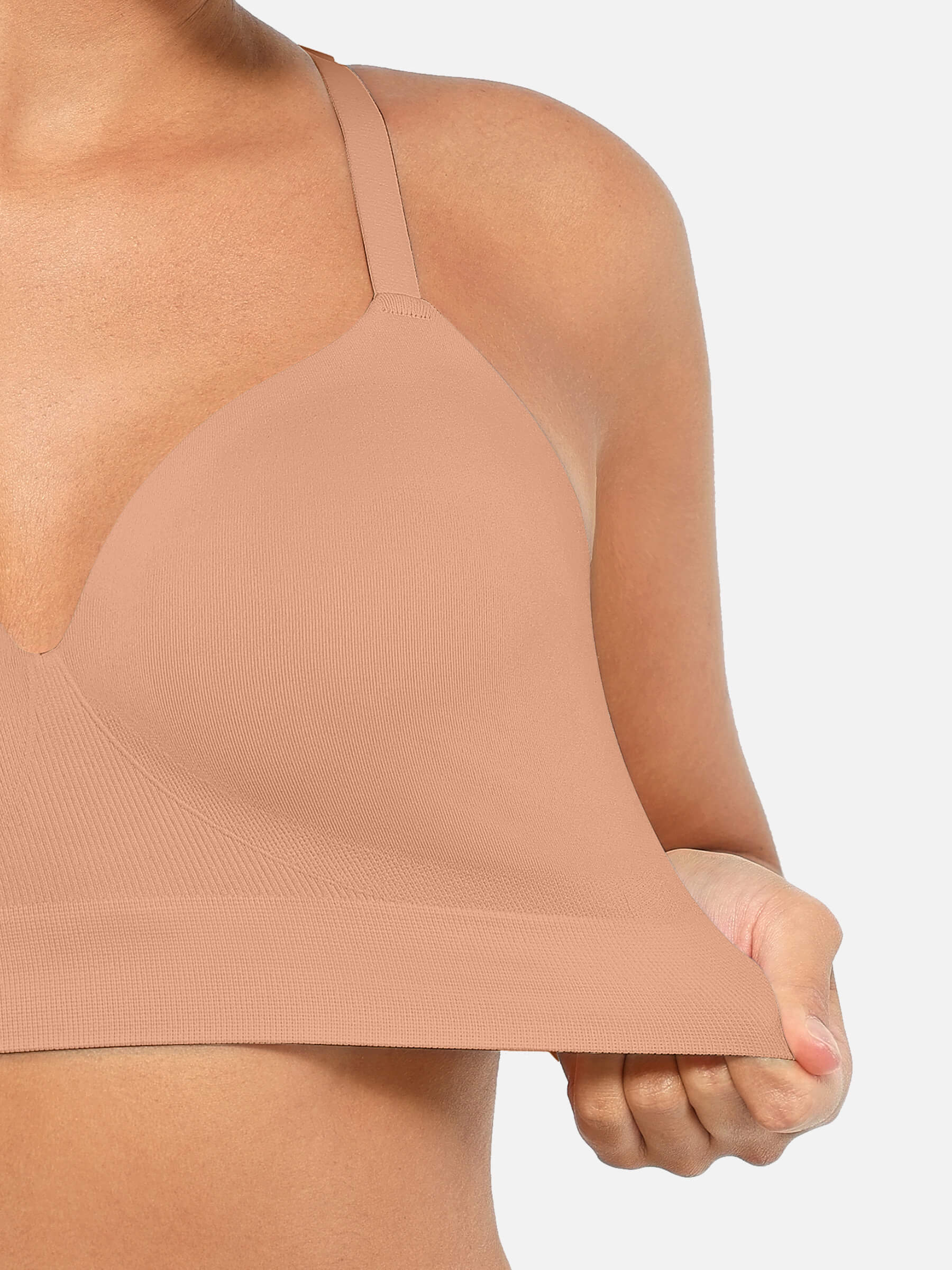 Feelingirl Wireless Push-Up Seamless Comfort Full Coverage Bra Bundle - Image 6