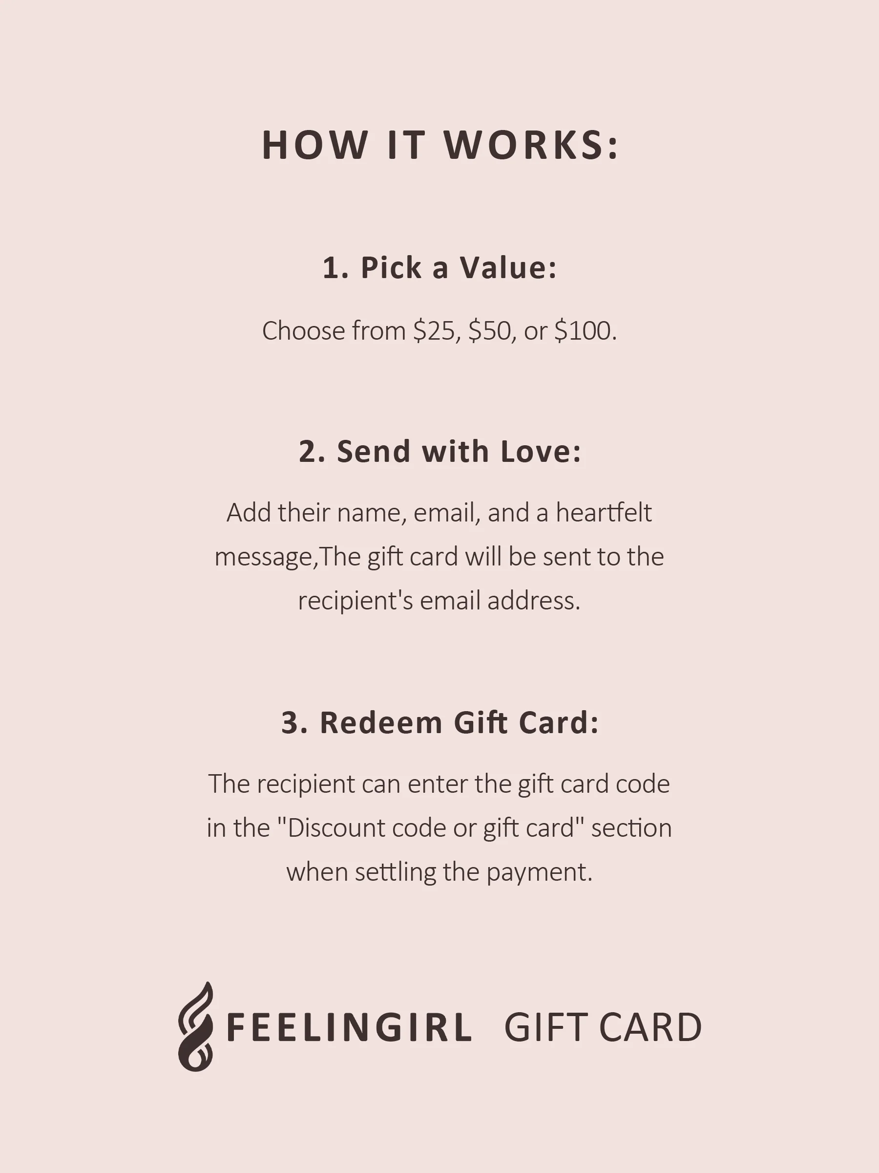 Feelingirl E-Gift Card - Image 4