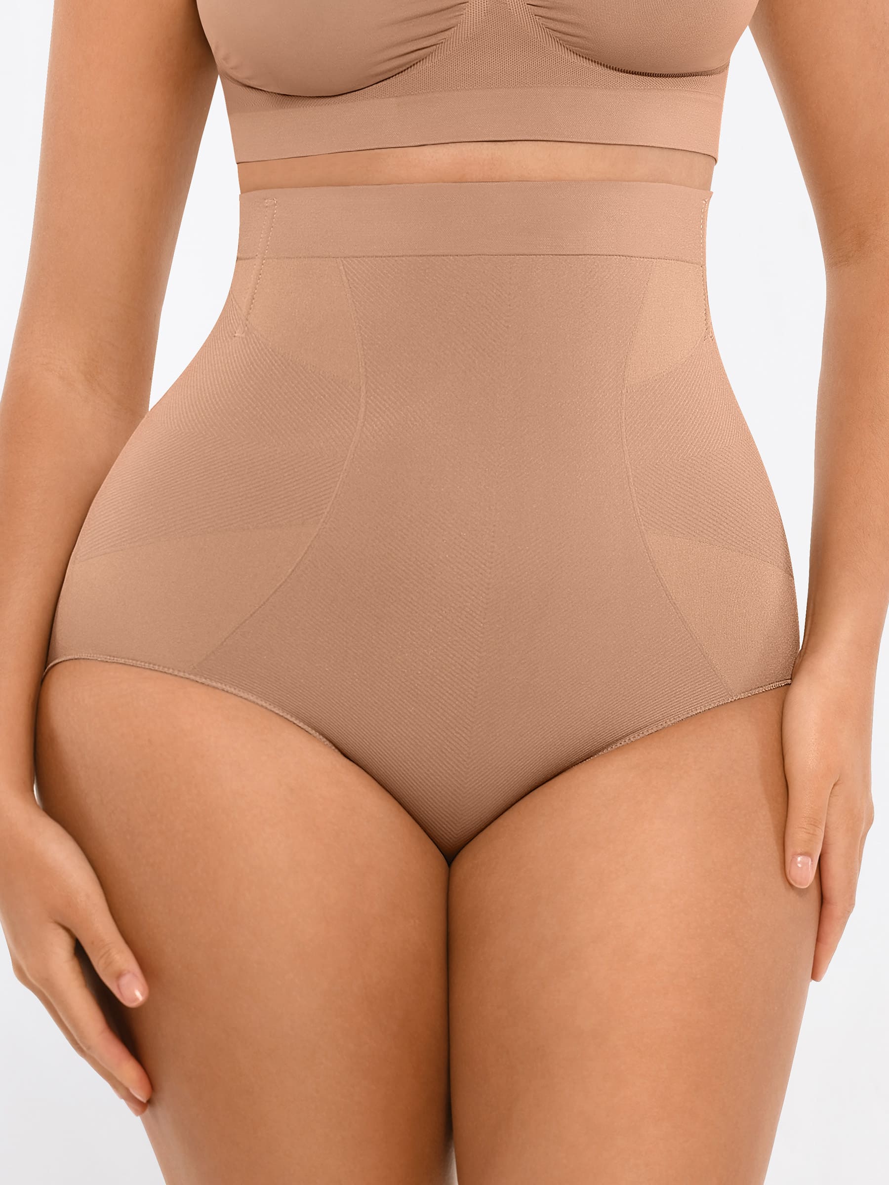 Feelingirl High-Waisted Tummy Control Seamless Shapewear Briefs - Image 13