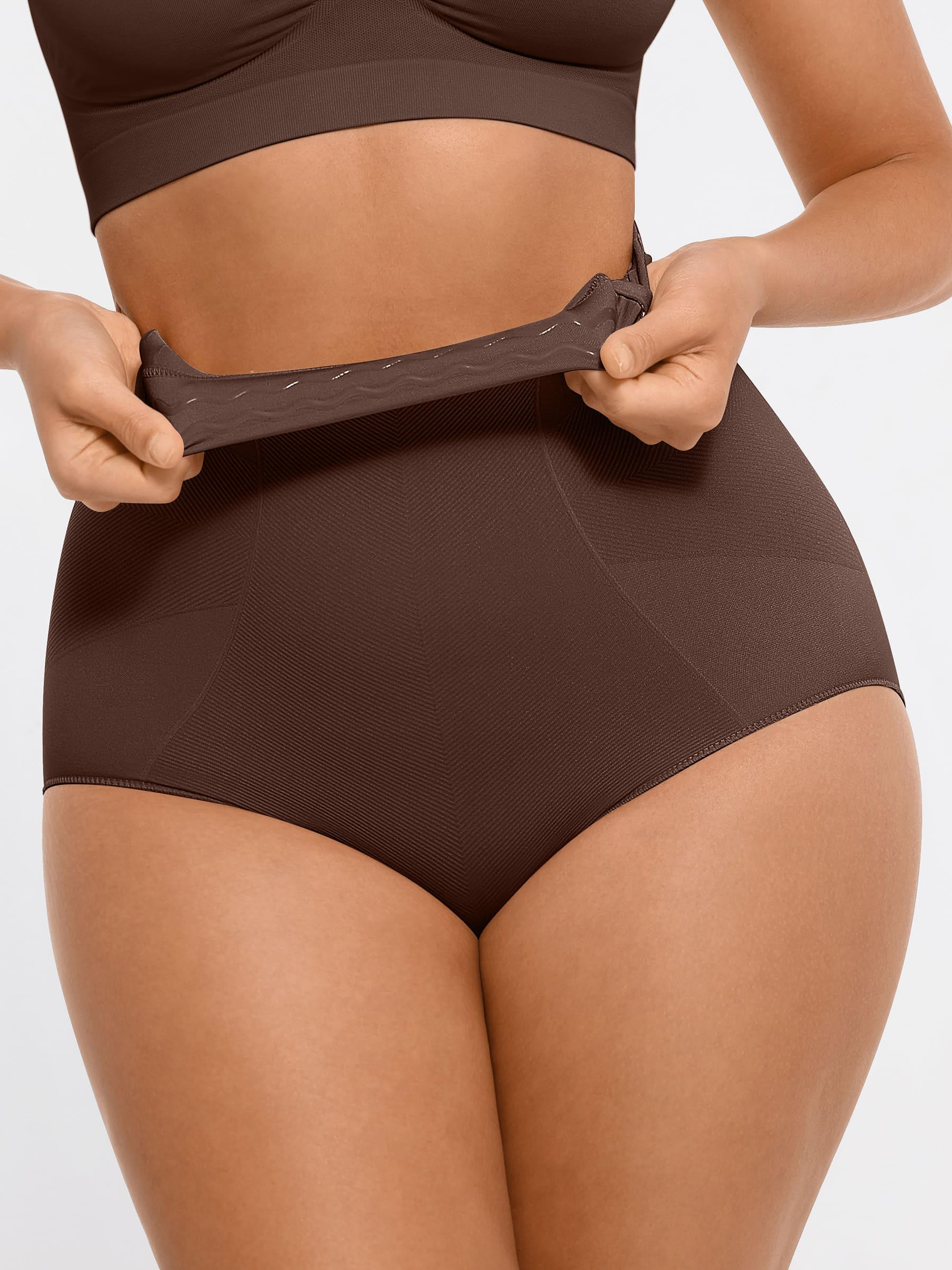 Feelingirl High-Waisted Tummy Control Seamless Shapewear Briefs - Image 20