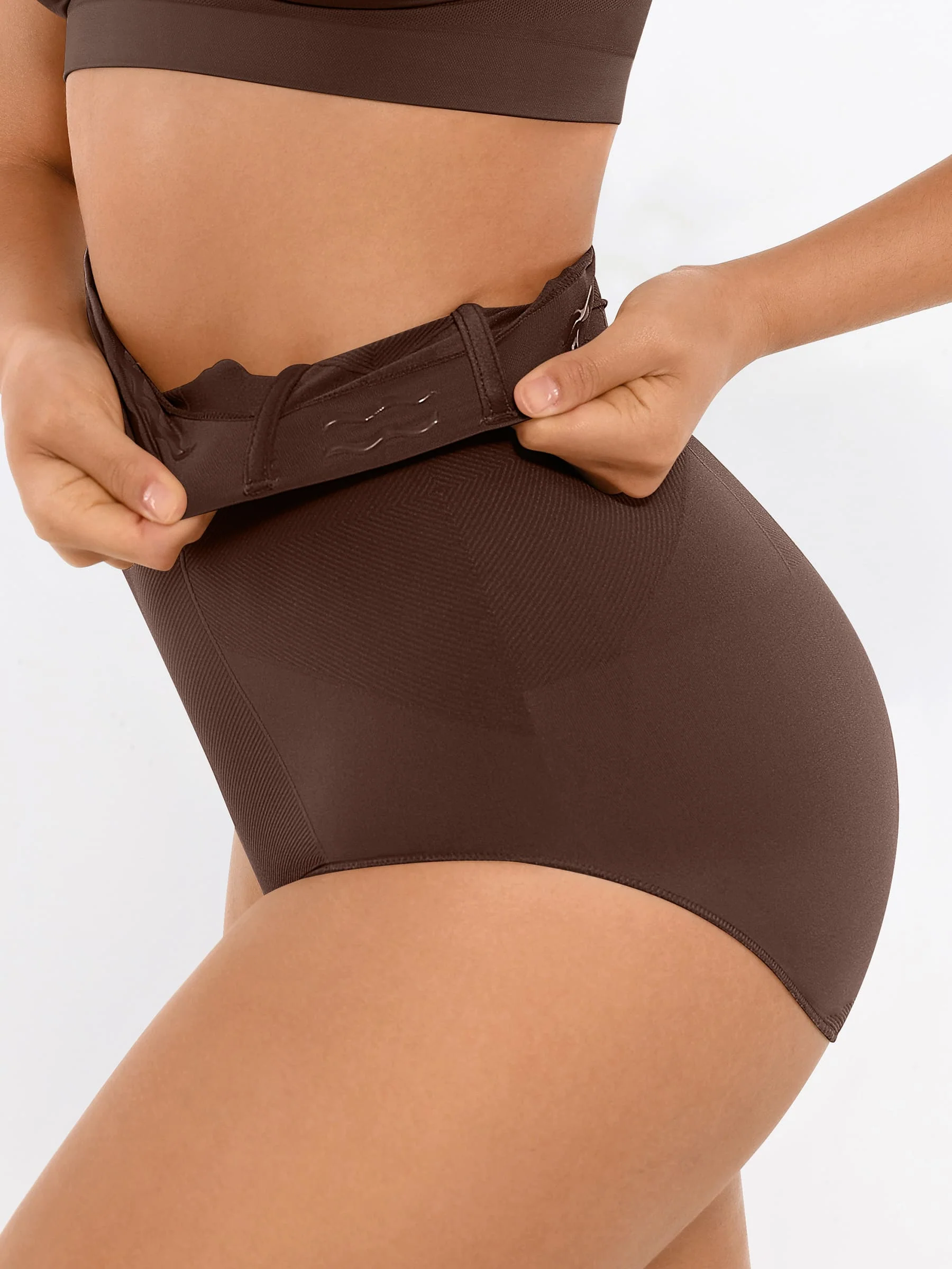 Feelingirl High-Waisted Tummy Control Seamless Shapewear Briefs - Image 22