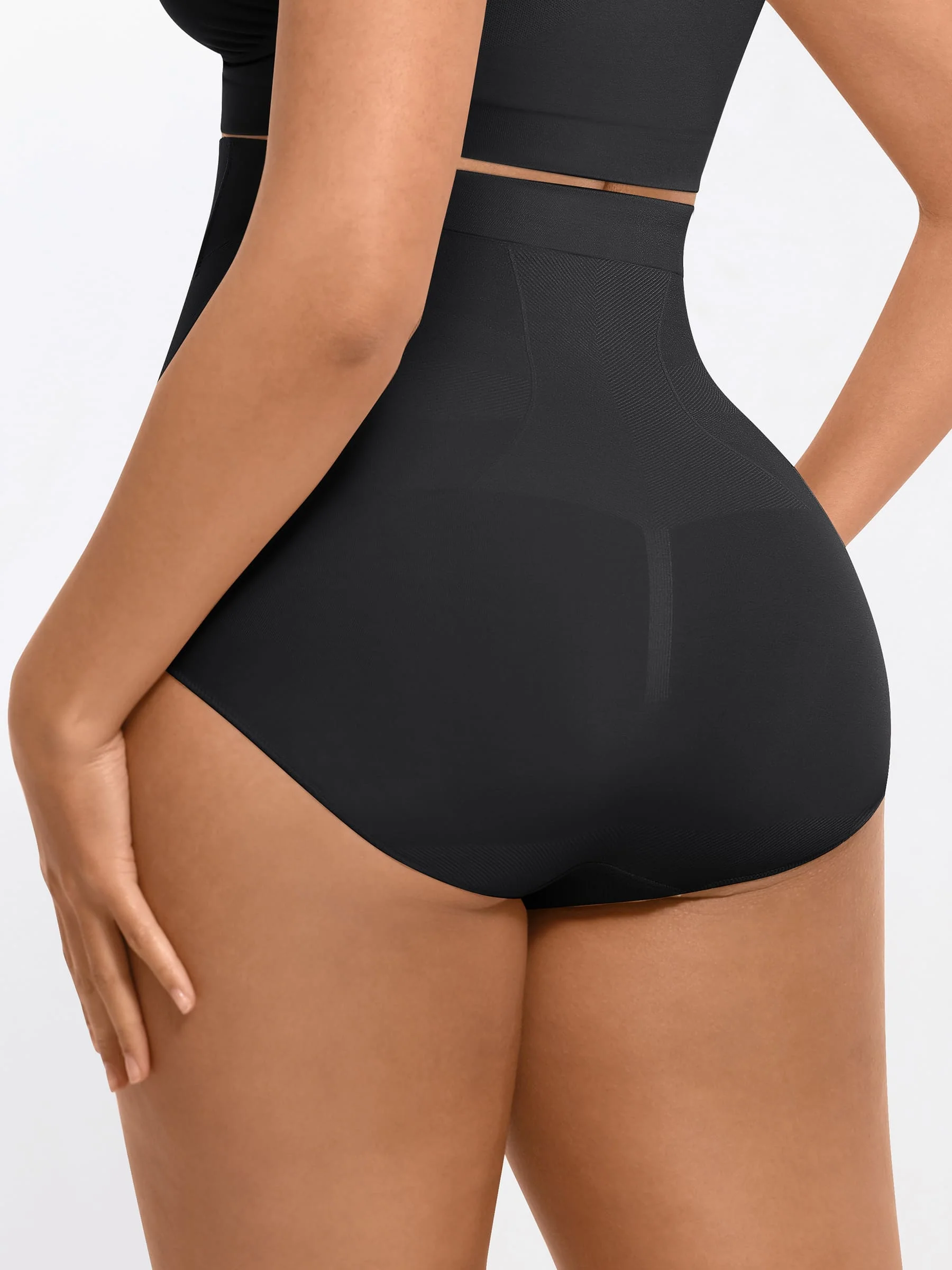 Feelingirl High-Waisted Tummy Control Seamless Shapewear Briefs - Image 6