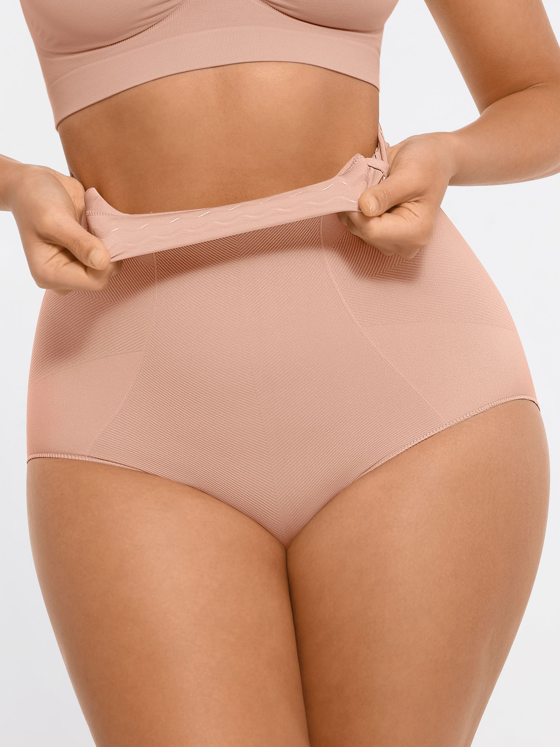 Feelingirl High-Waisted Tummy Control Seamless Shapewear Briefs - Image 8