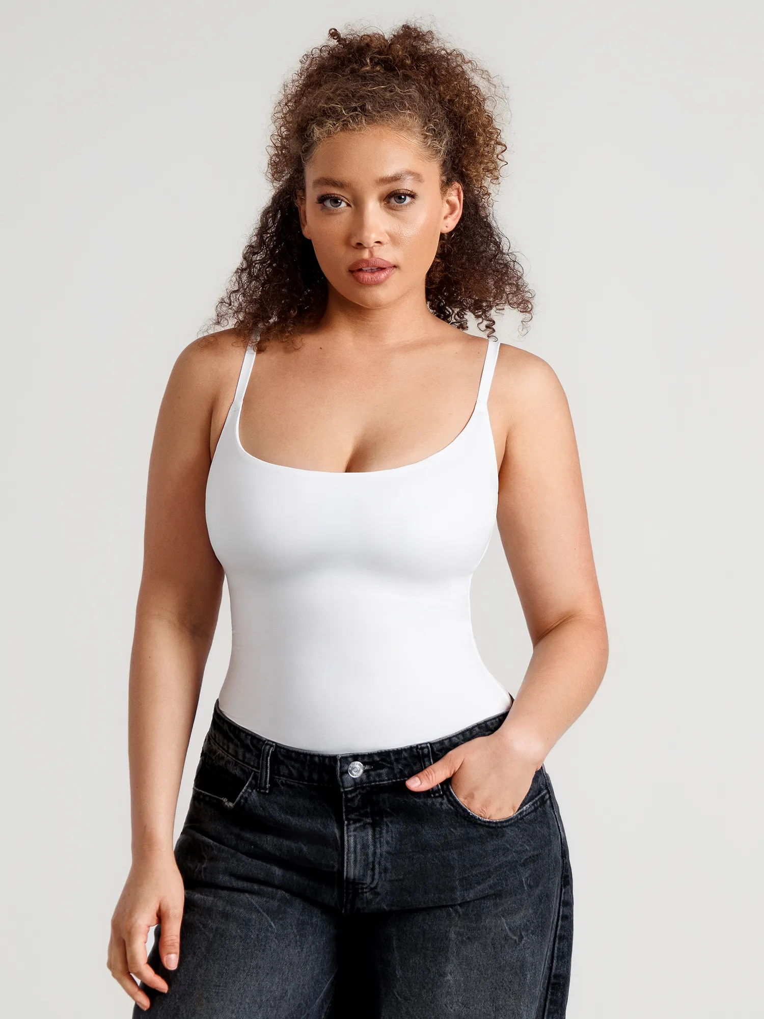 Feelingirl Feel Soft™ Light Smoothing Scoop-Neck Top - Image 45