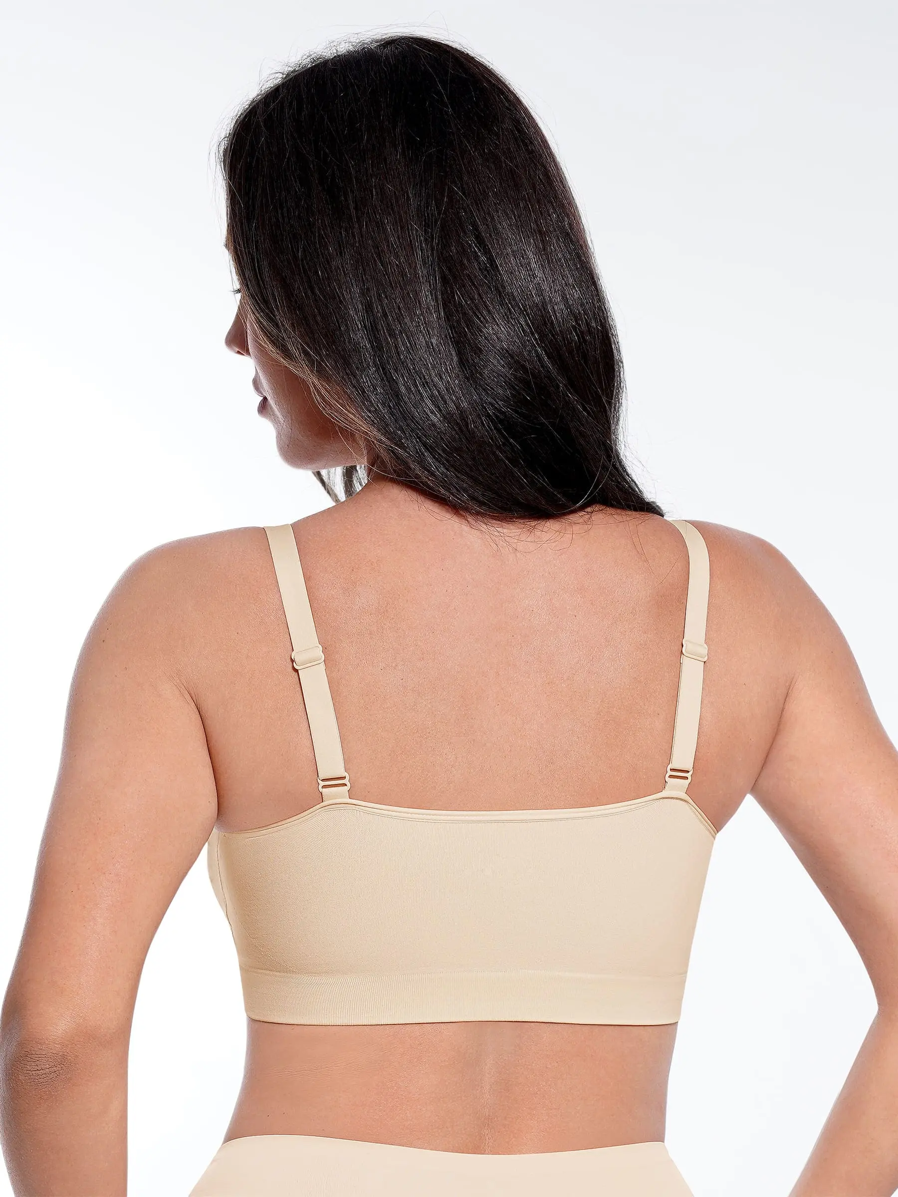 Feelingirl No Underwire Seamless Lace Everyday Bra - Image 3