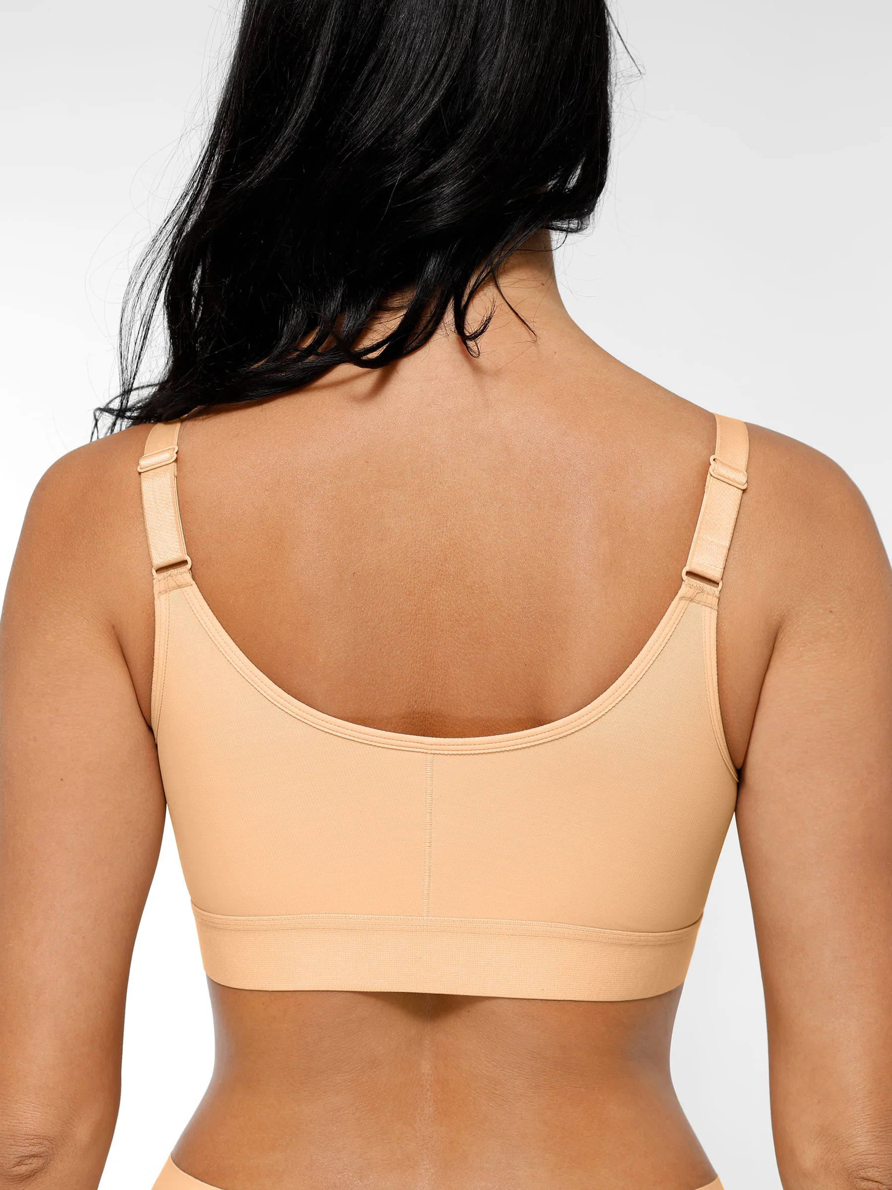 Feelingirl Post Surgery Full Coverage Compression Surgical Front Closure Mastectomy Bra - Image 20