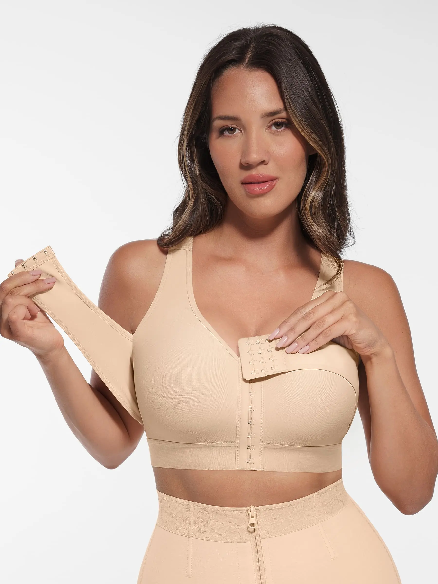 Feelingirl Post-Surgical Full Coverage Bra With Support Band - Image 20