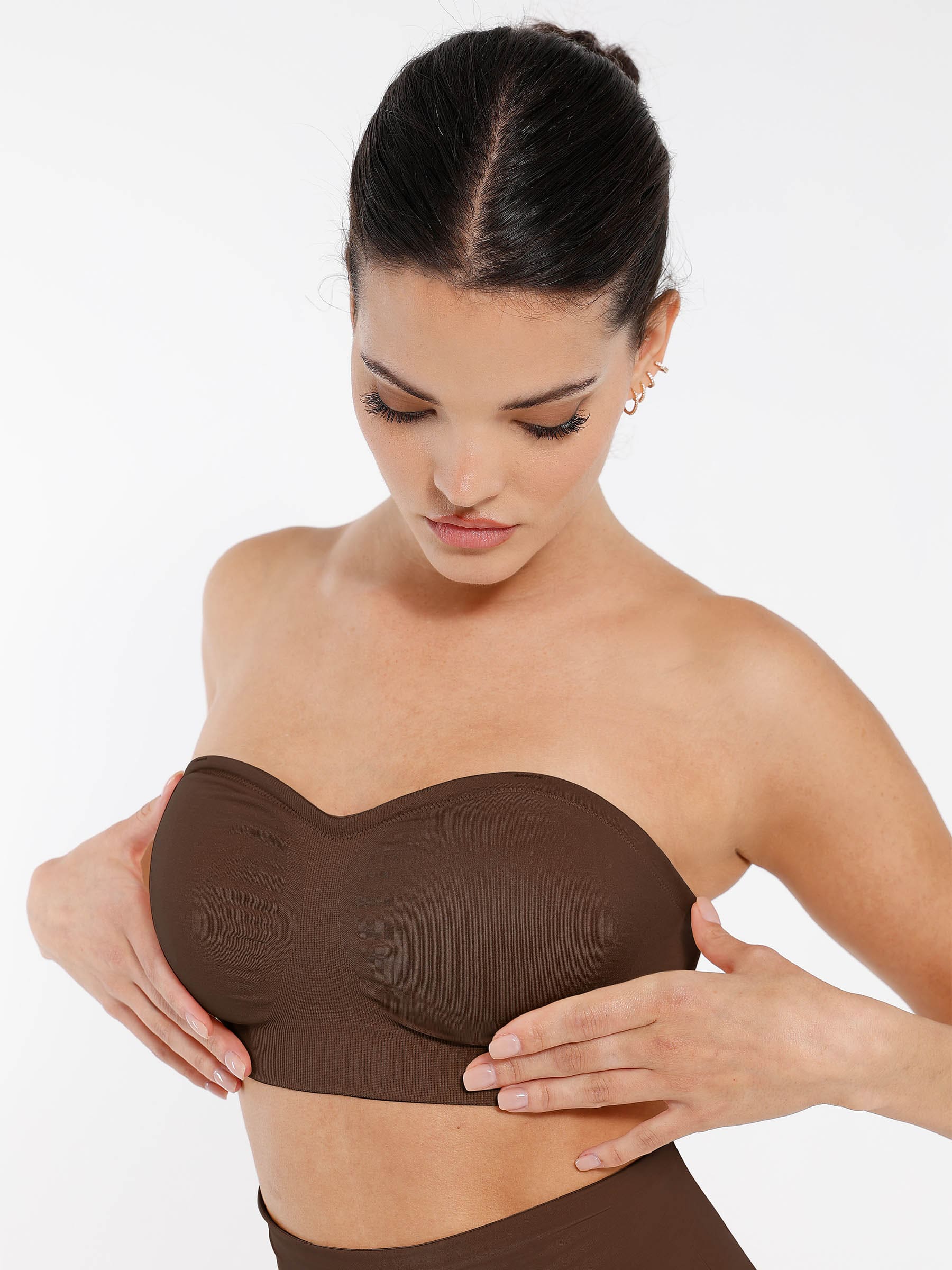 Feelingirl Seamless Anti-Slip Bandeau Bra - Image 16