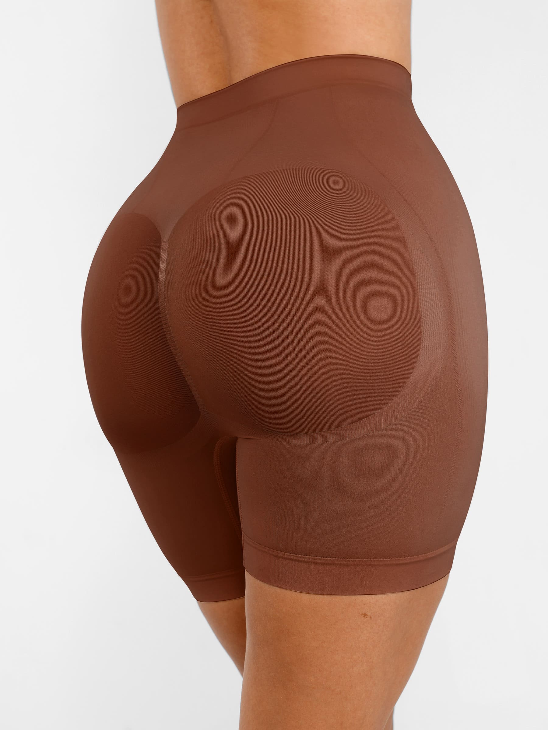 Feelingirl Seamless Comfort Mid Waist Tummy Control Panties Shaping Shorts - Image 16