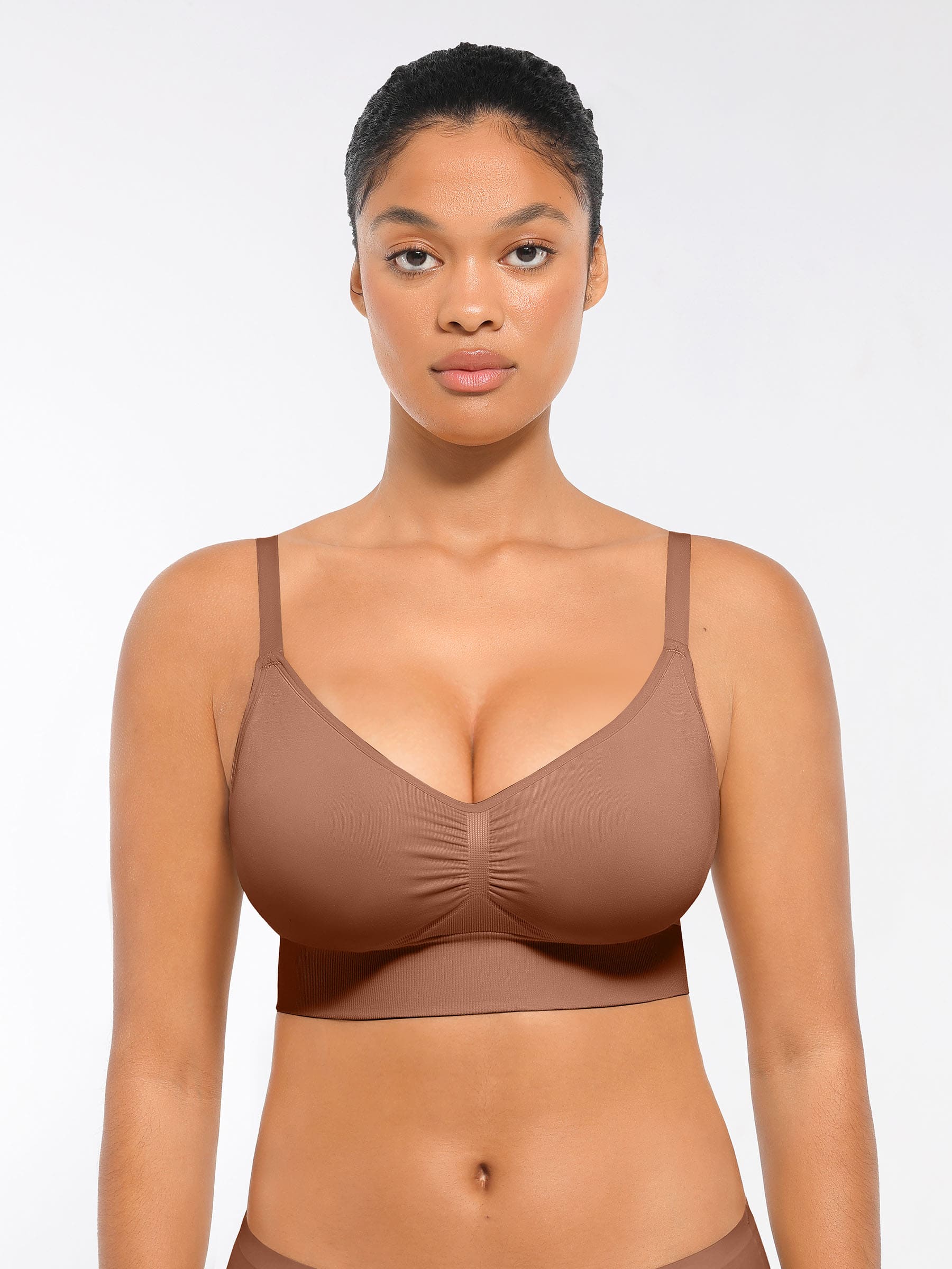 Feelingirl Seamless Everyday Bra with Built-In Soft Padding - Image 30