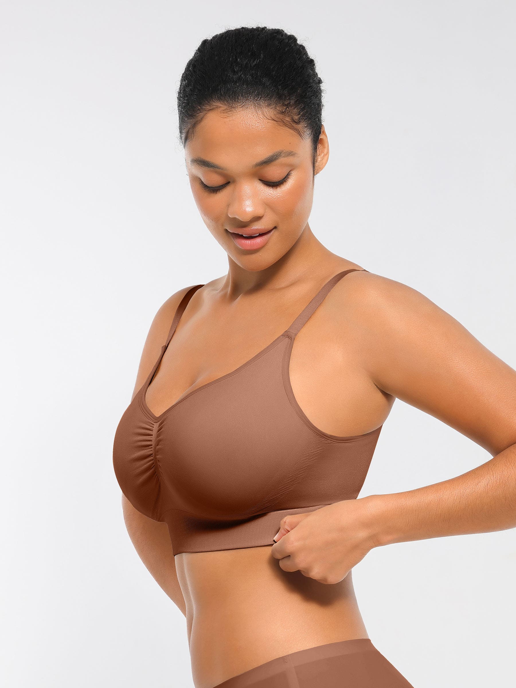 Feelingirl Seamless Everyday Bra with Built-In Soft Padding - Image 32