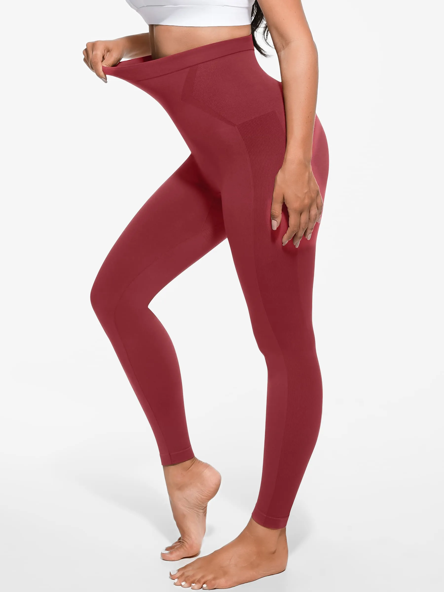 Feelingirl High-Waist Shaping Leggings - Image 37