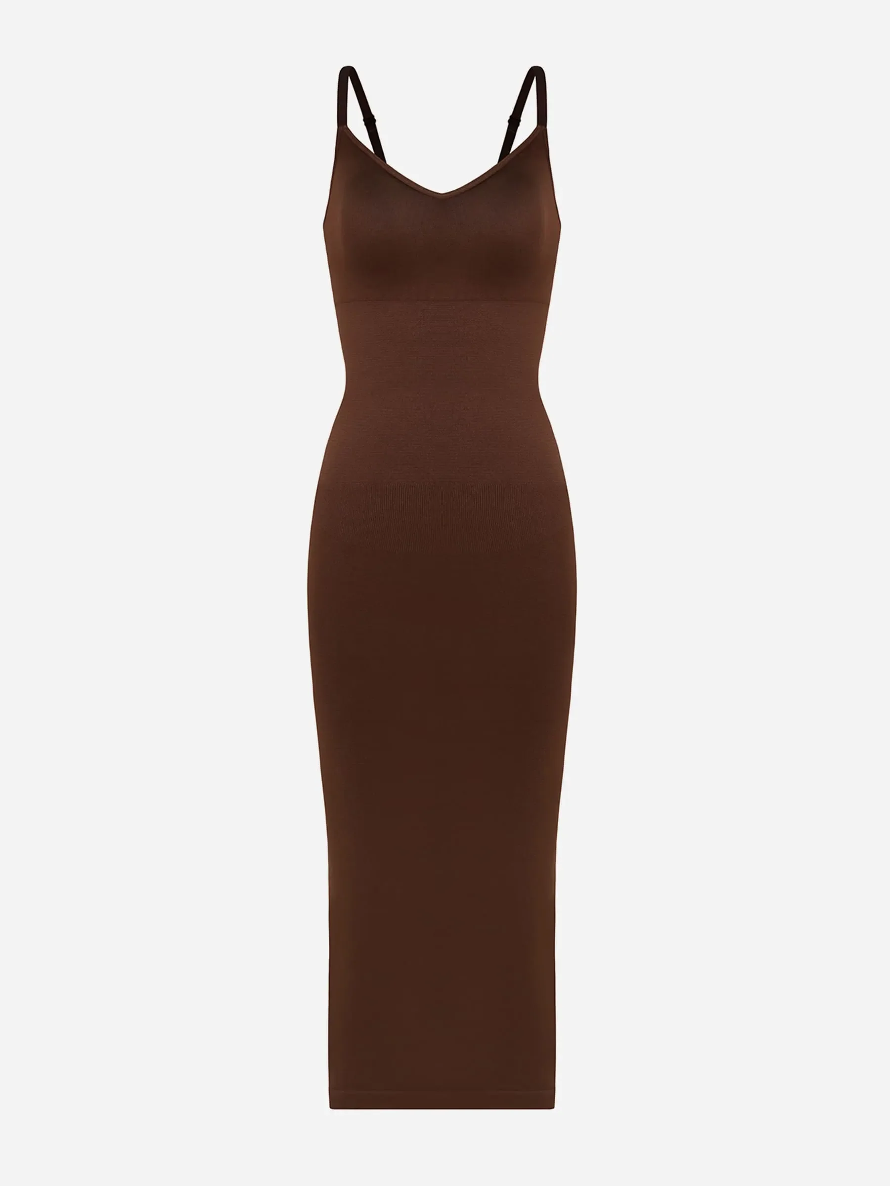 Feelingirl Seamless Midi Body Shaper Dress - Image 33