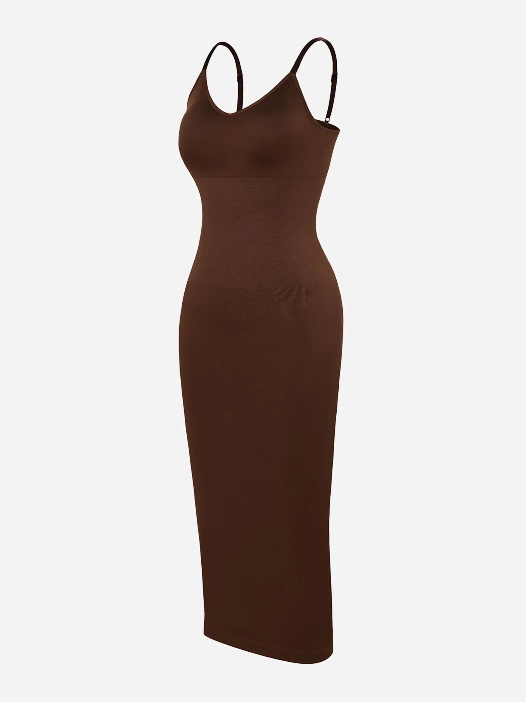 Feelingirl Seamless Midi Body Shaper Dress - Image 34
