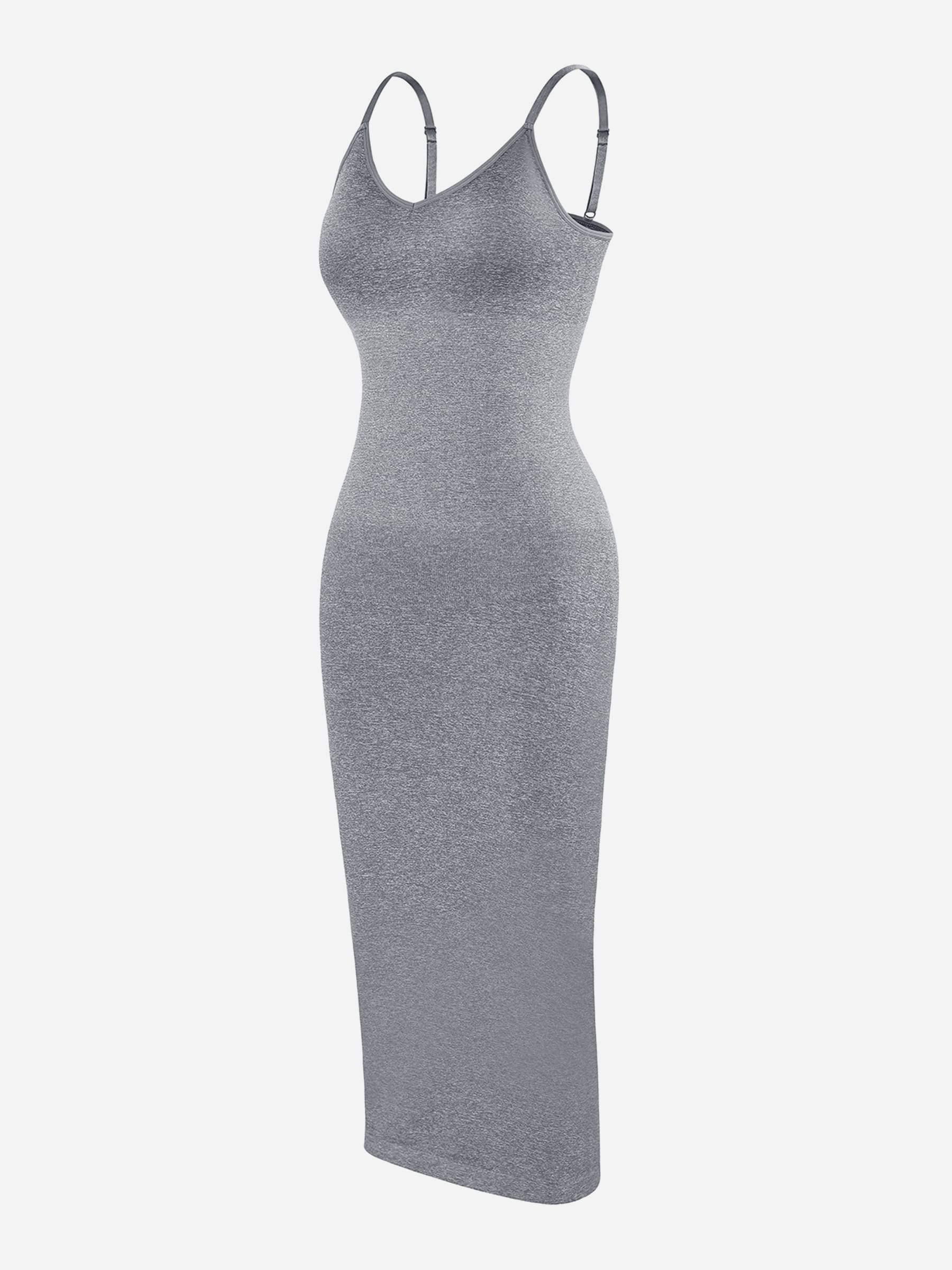 Feelingirl Seamless Midi Body Shaper Dress - Image 18