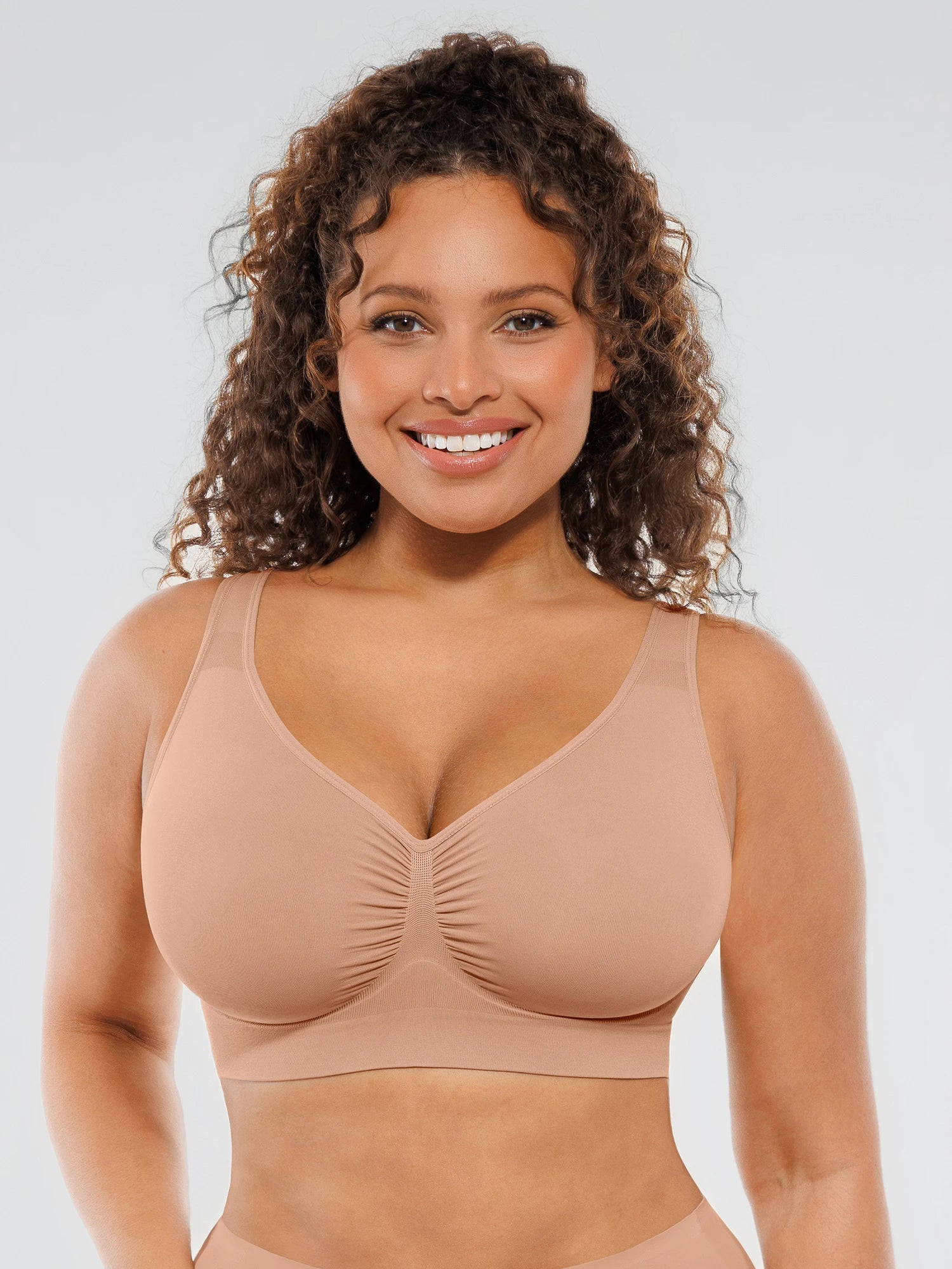 Feelingirl No Underwire Wide Straps Everyday Bra Bundle - Image 34