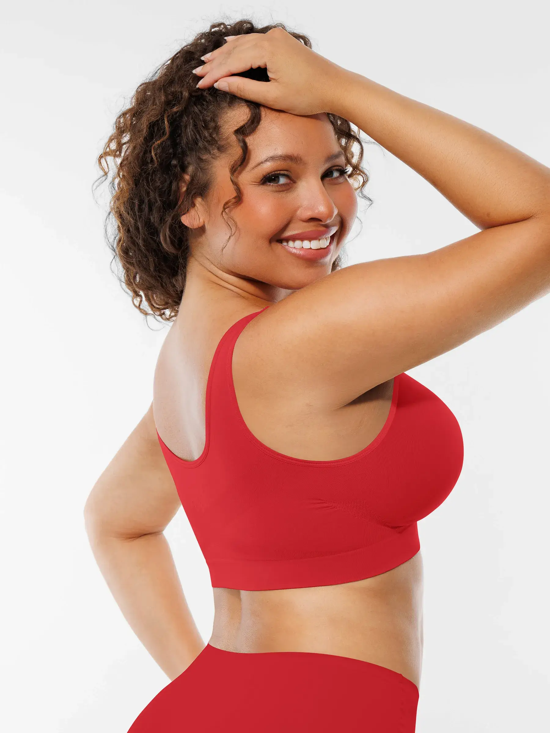 Feelingirl No Underwire Wide Straps Everyday Bra Bundle - Image 57